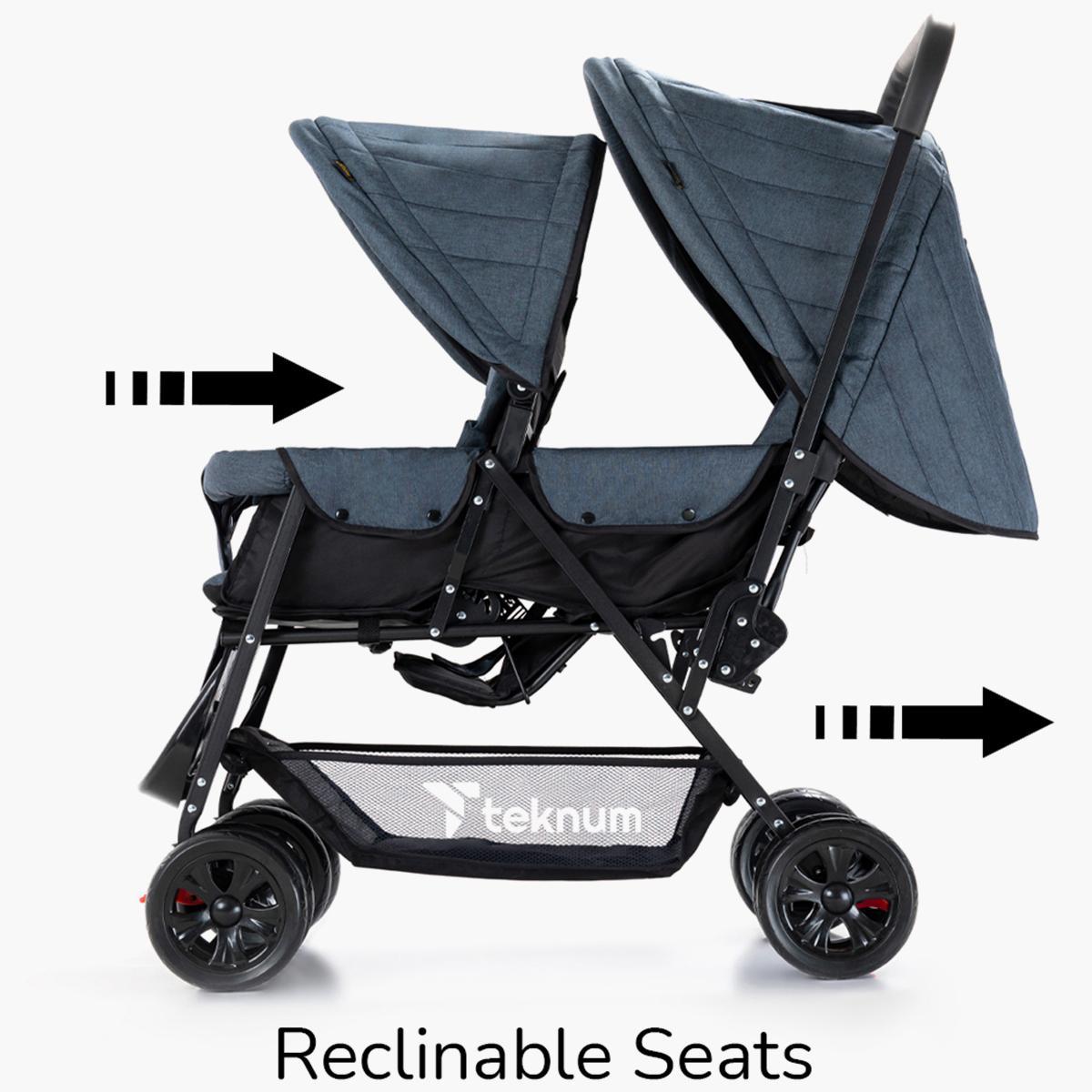 Teknum Double Baby Stroller with Canopy-baby-gear-strollersandprams-strollers-image-9