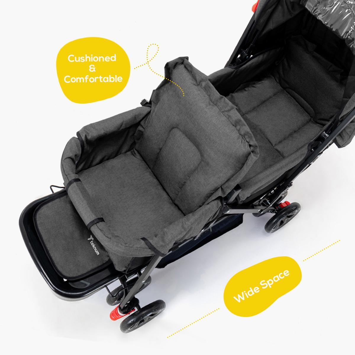 Teknum Double Baby Stroller with Canopy-baby-gear-strollersandprams-strollers-image-10