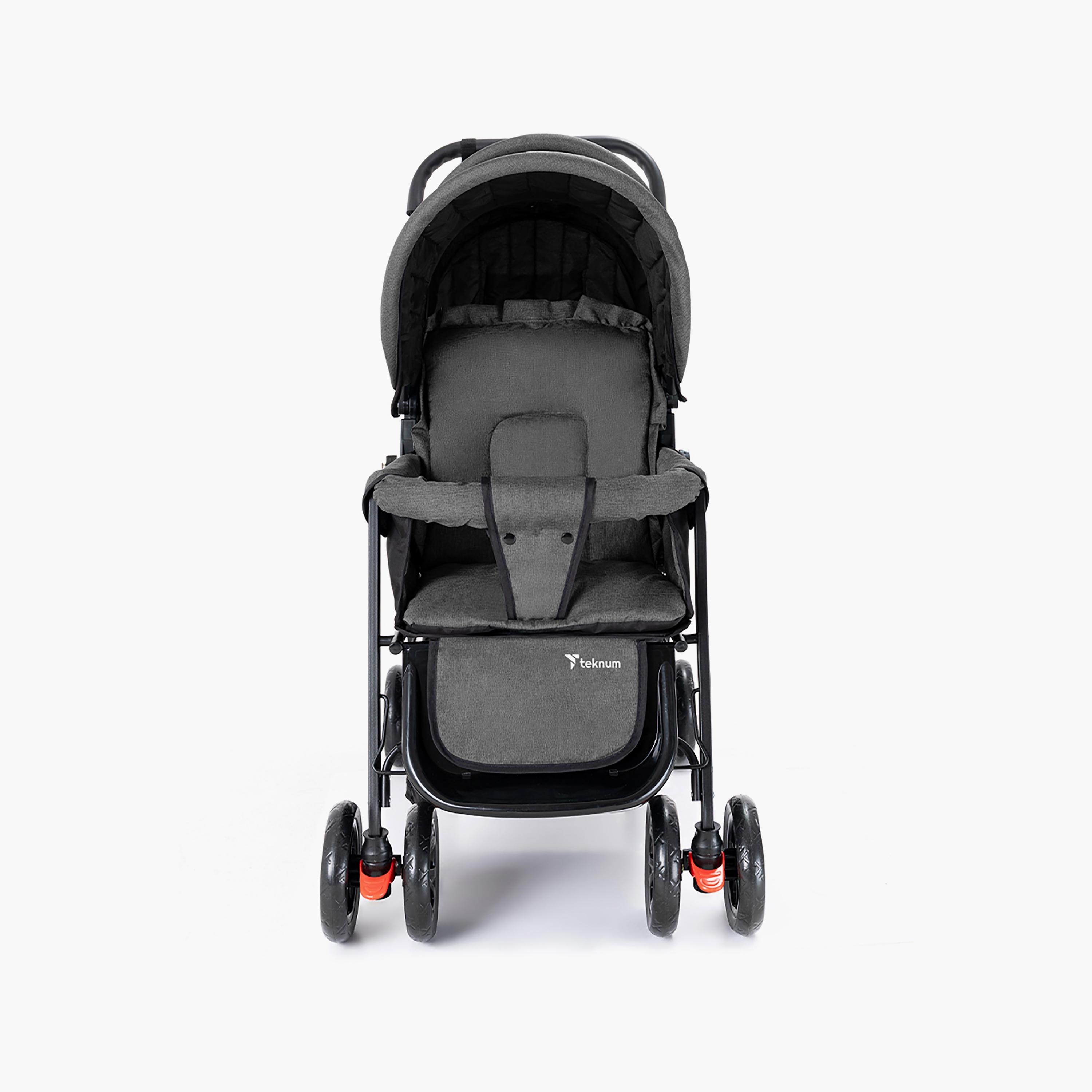 Teknum Double Baby Stroller with Canopy-baby-gear-strollersandprams-strollers-image-3