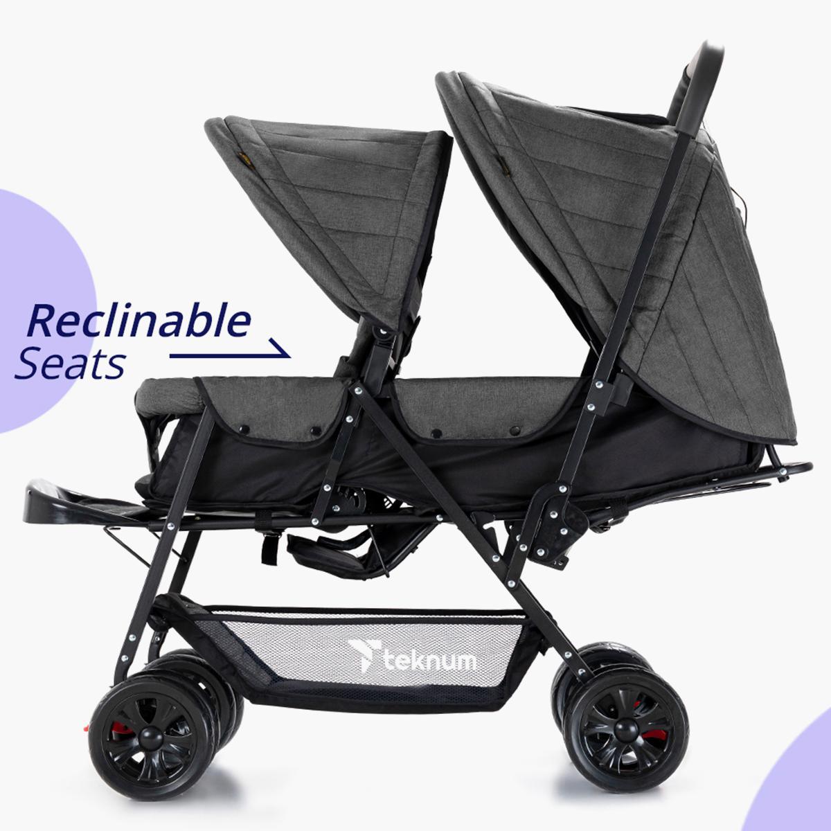 Teknum Double Baby Stroller with Canopy-baby-gear-strollersandprams-strollers-image-7