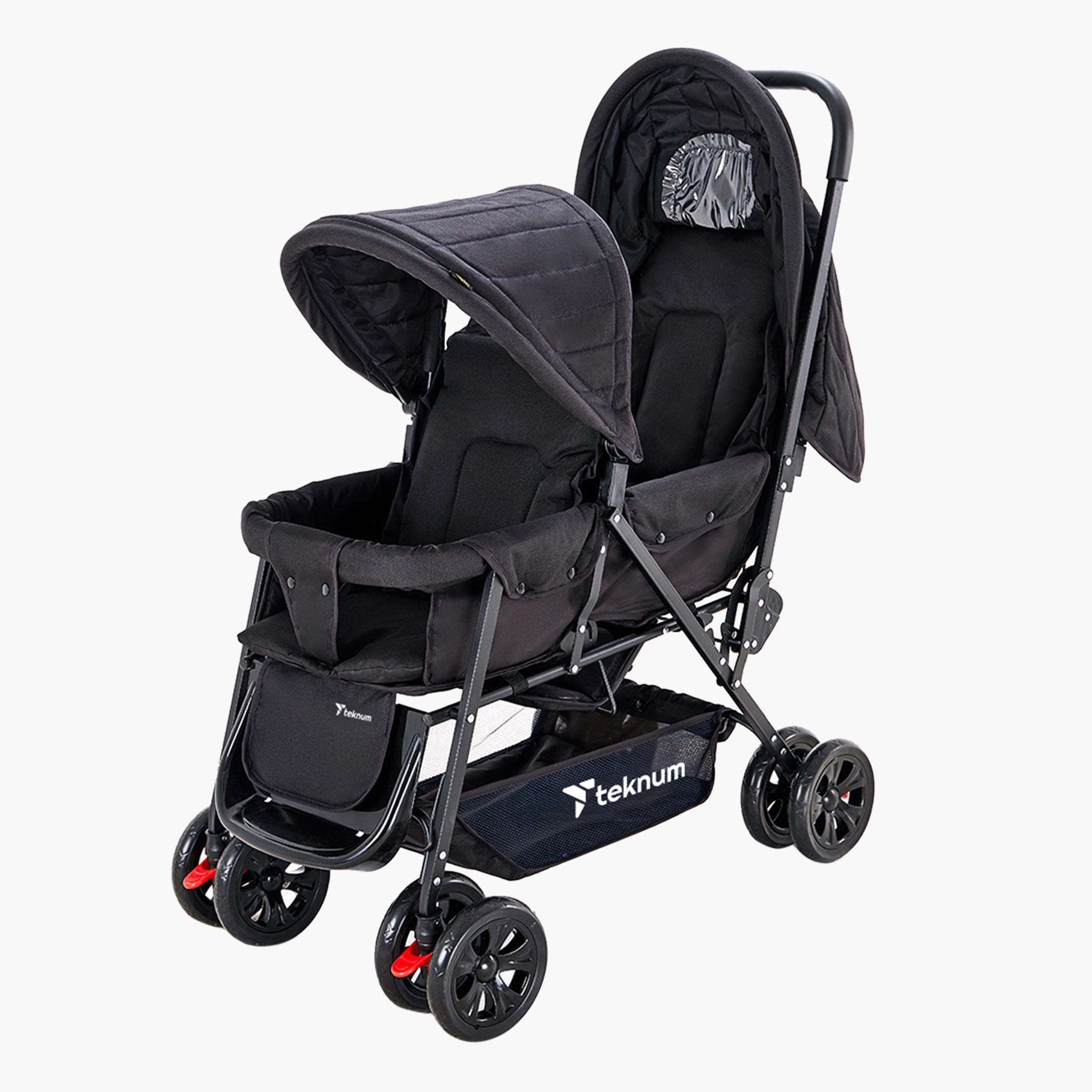 Teknum Double Baby Stroller with Canopy-baby-gear-strollersandprams-strollers-image-12