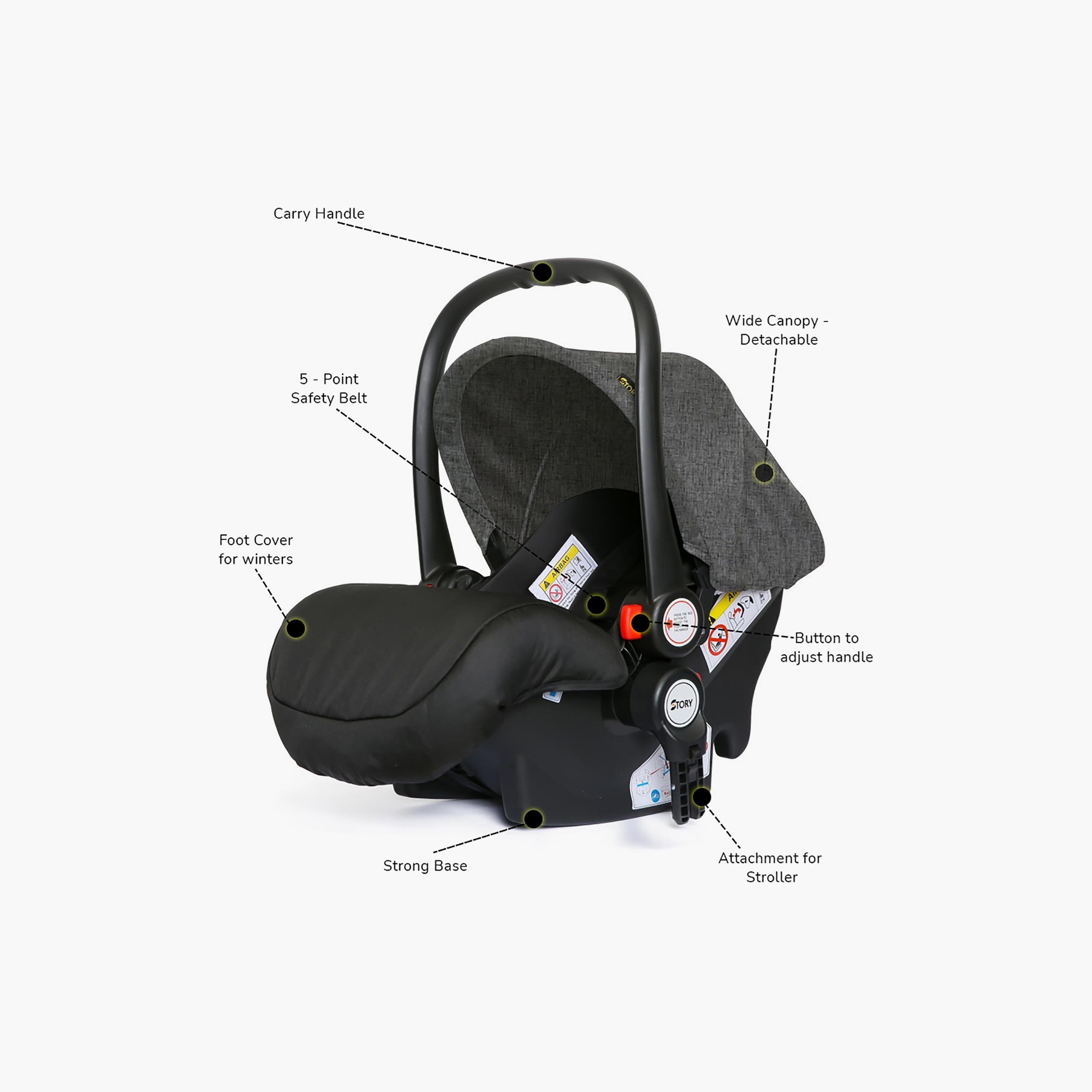 Teknum Solid Infant Car Seat-baby-gear-carseats-image-3