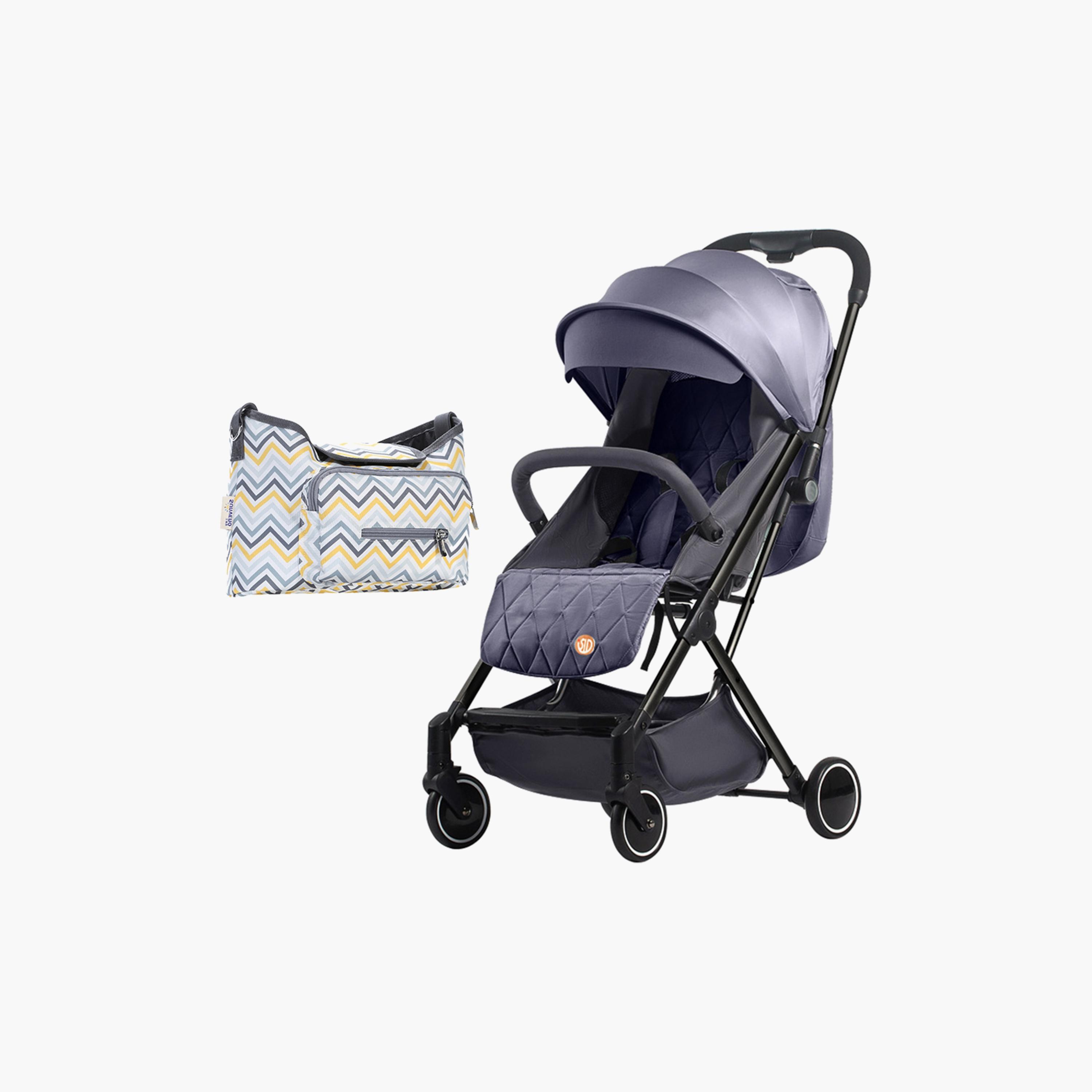 Teknum Travel Lite Stroller with Sunveno Diaper Bag and Hooks-baby-gear-strollersandprams-strollers-image-5