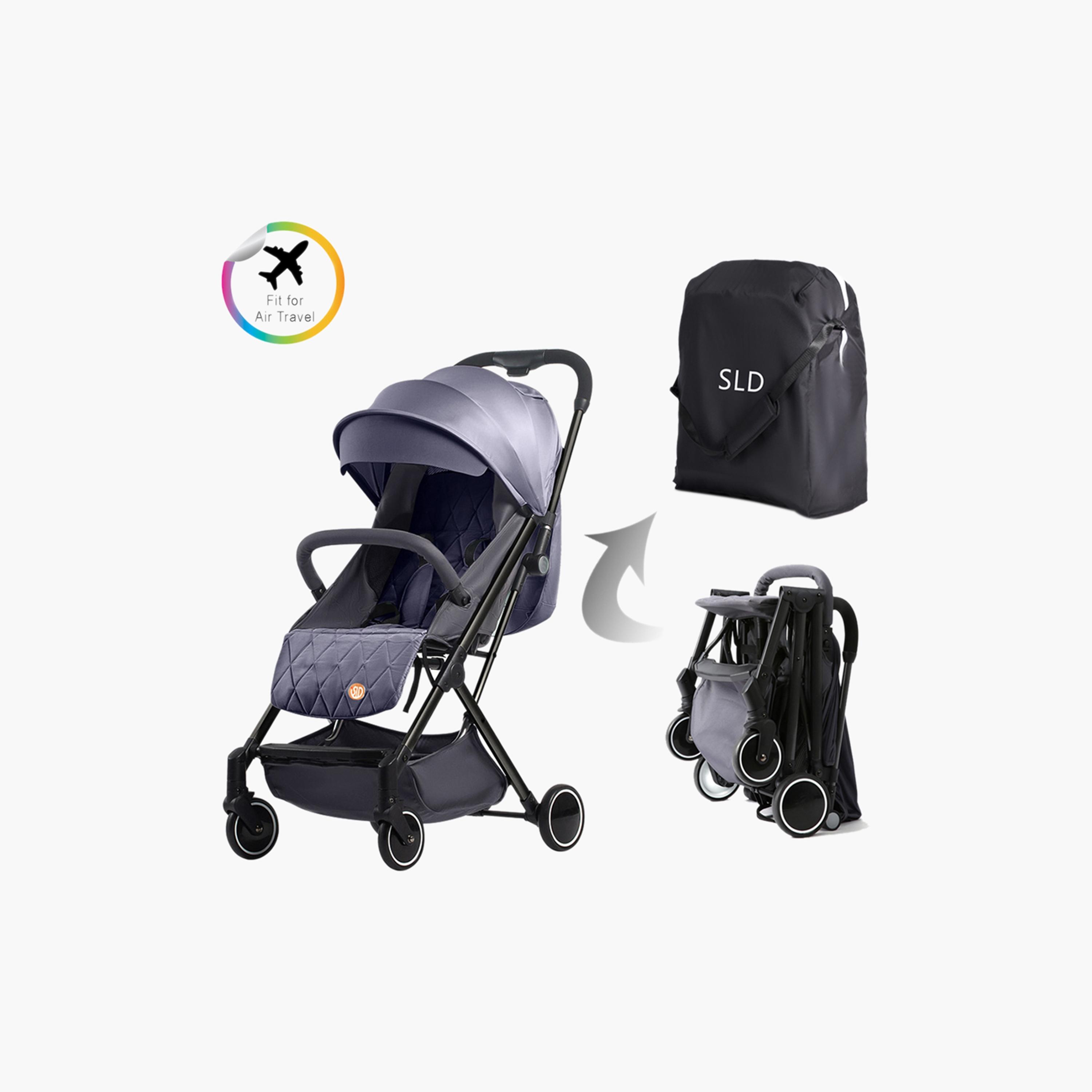 Teknum Travel Lite Stroller with Sunveno Diaper Bag-baby-gear-strollersandprams-strollers-image-4