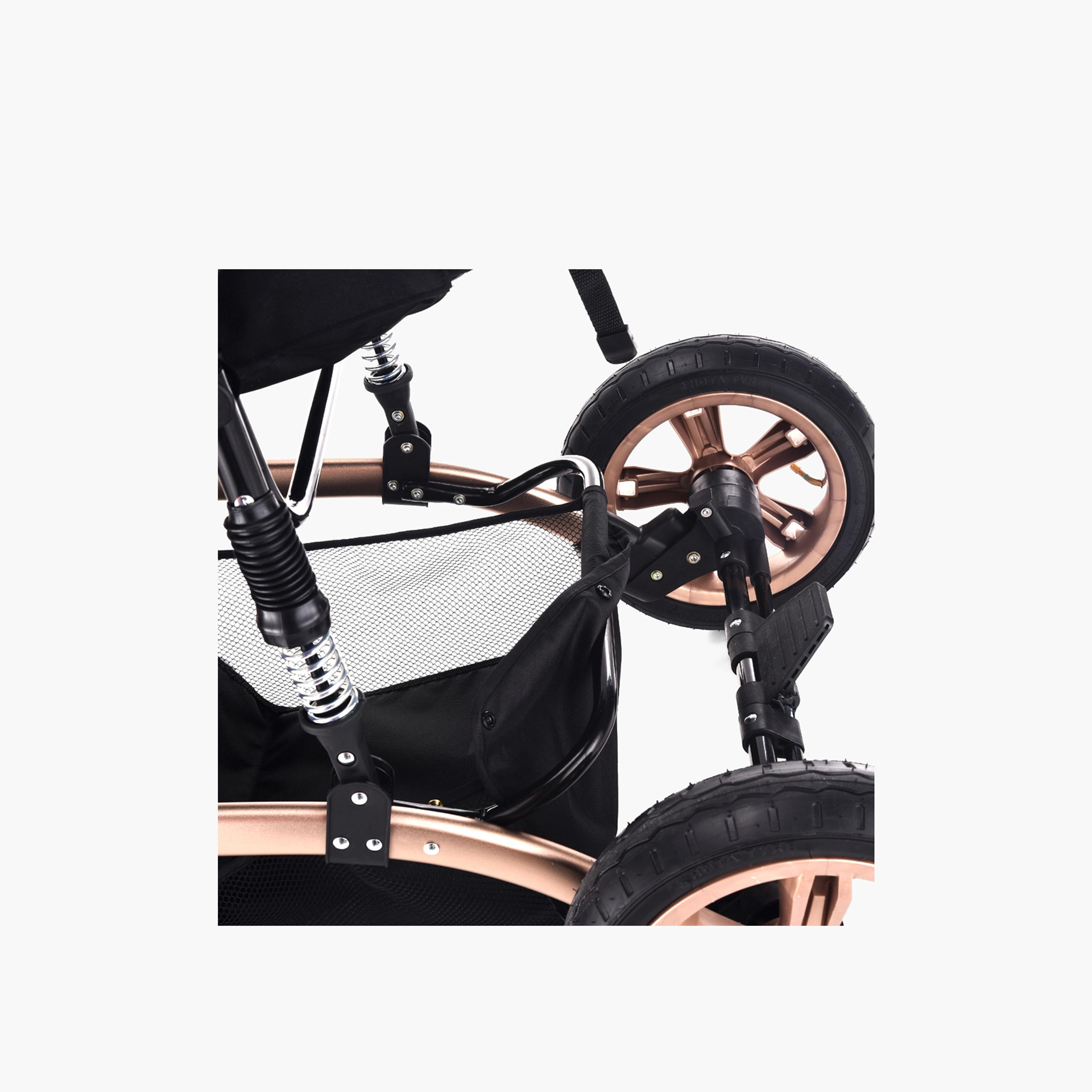 Teknum 3-in-1 Pram Stroller and Sunveno Diaper Tote Bag-baby-gear-strollersandprams-strollers-image-14