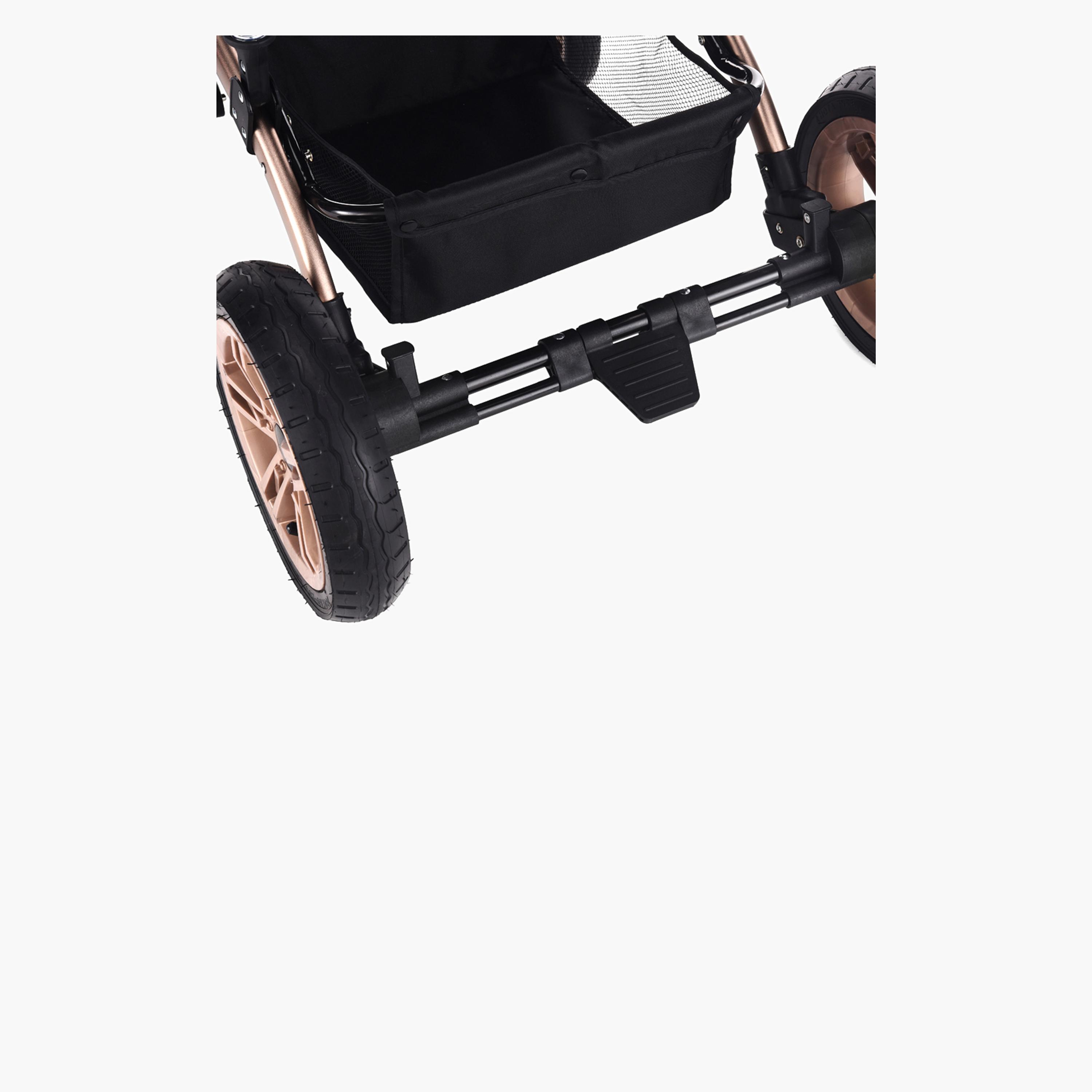 Teknum 3-in-1 Pram Stroller and Sunveno Diaper Tote Bag-baby-gear-strollersandprams-strollers-image-25