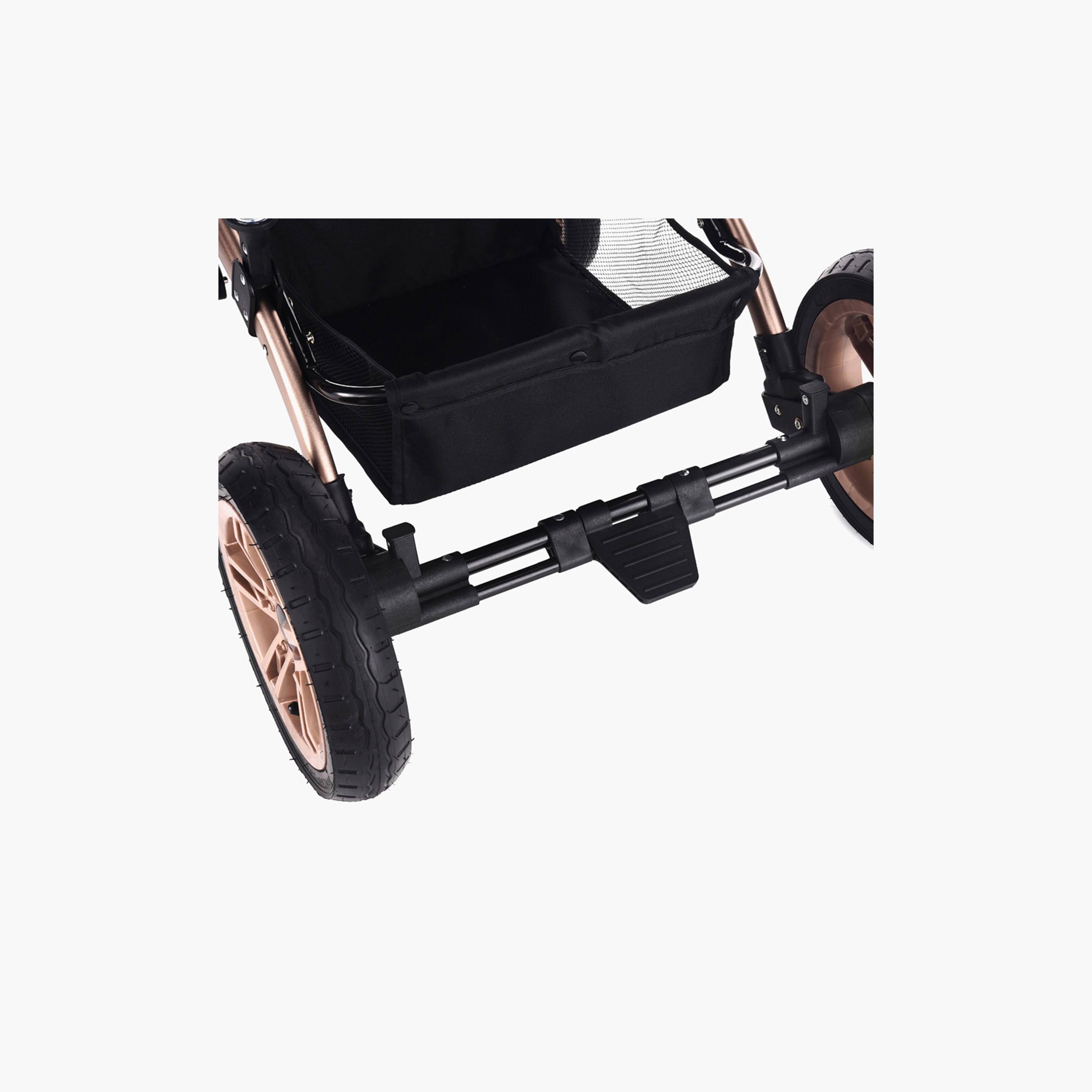Teknum 3-in-1 Pram Stroller and Sunveno Diaper Tote Bag-baby-gear-strollersandprams-strollers-image-6