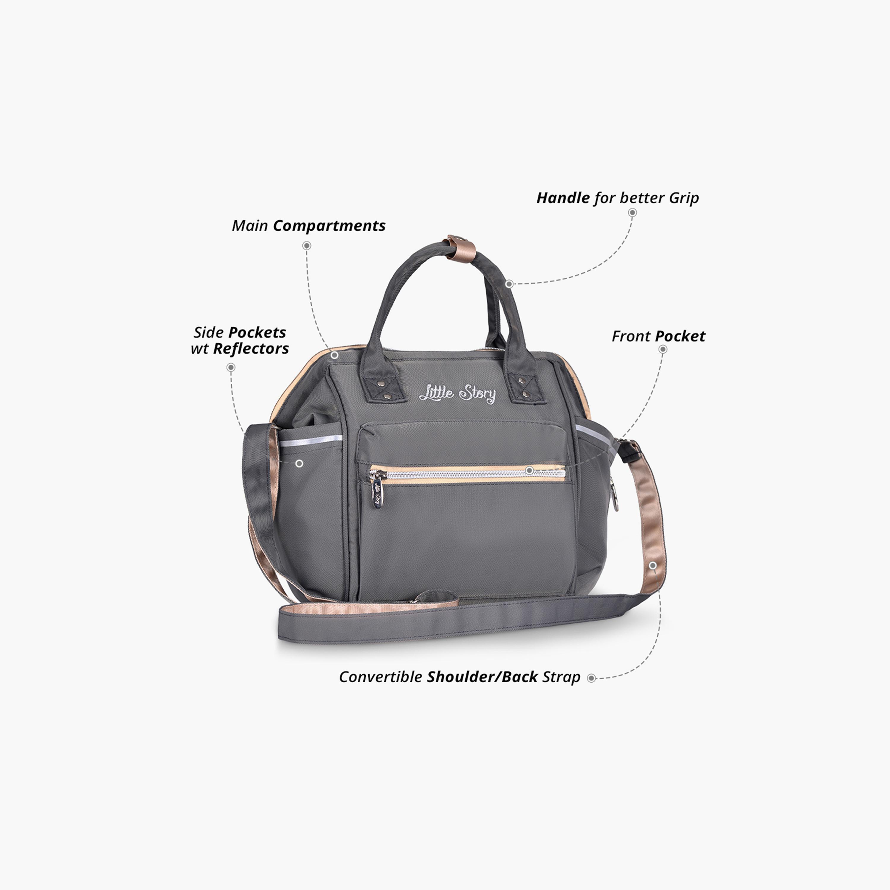 Teknum Reversible Trip Stroller with Diaper Bag-baby-gear-strollersandprams-strollers-image-5