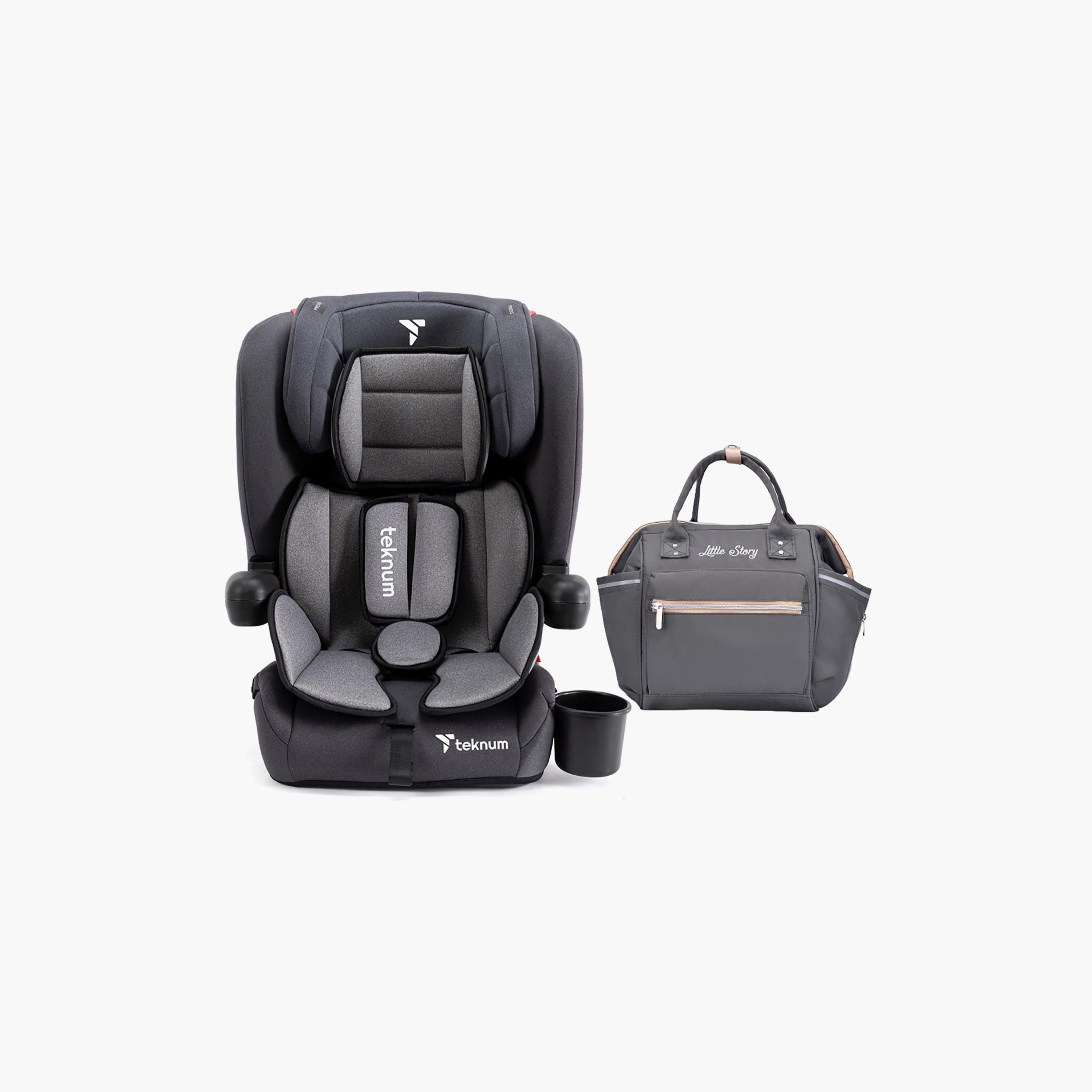 Teknum Pack and Go Foldable Car Seat and Diaper Bag-baby-gear-carseats-image-1