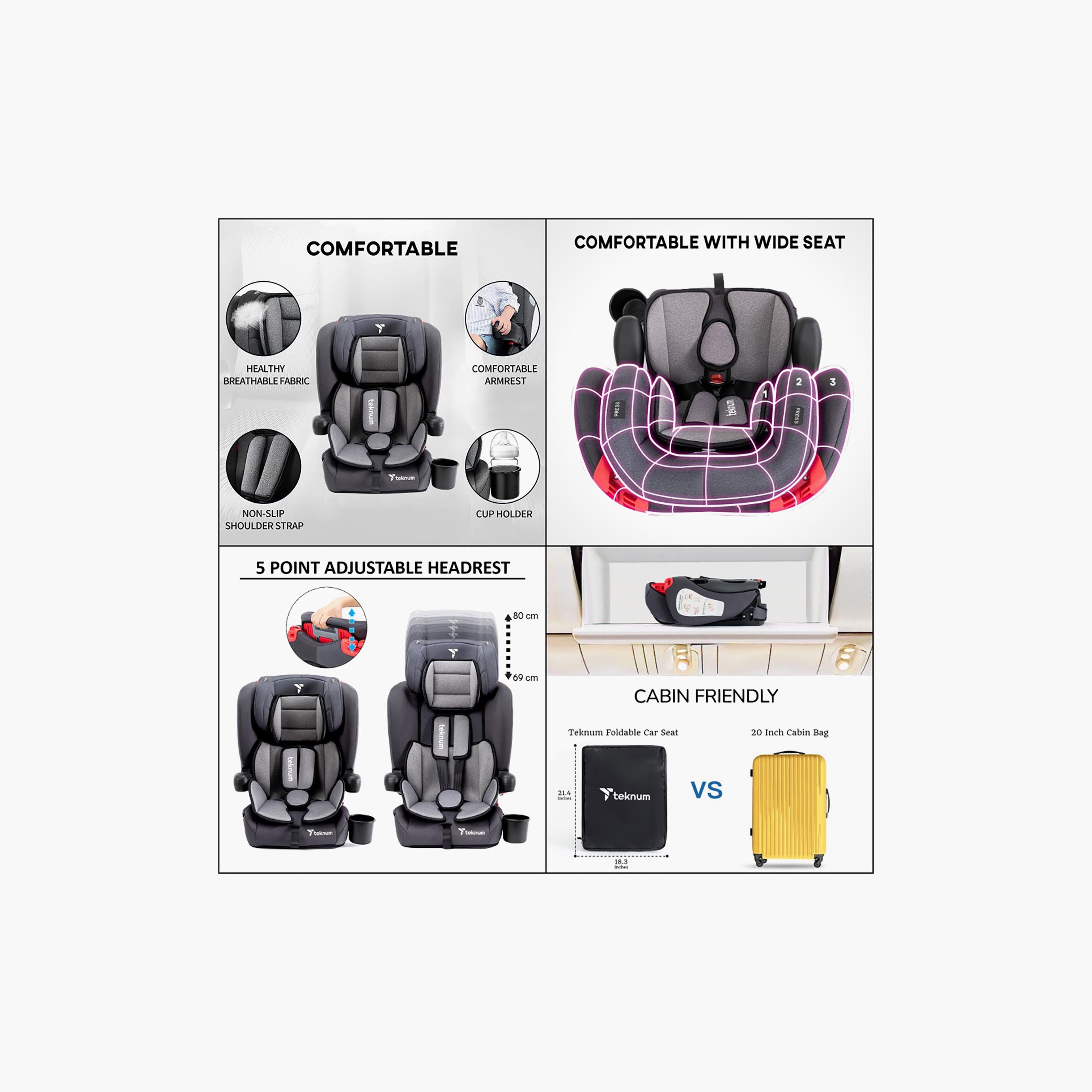 Teknum Pack and Go Foldable Car Seat and Diaper Bag-baby-gear-carseats-image-3