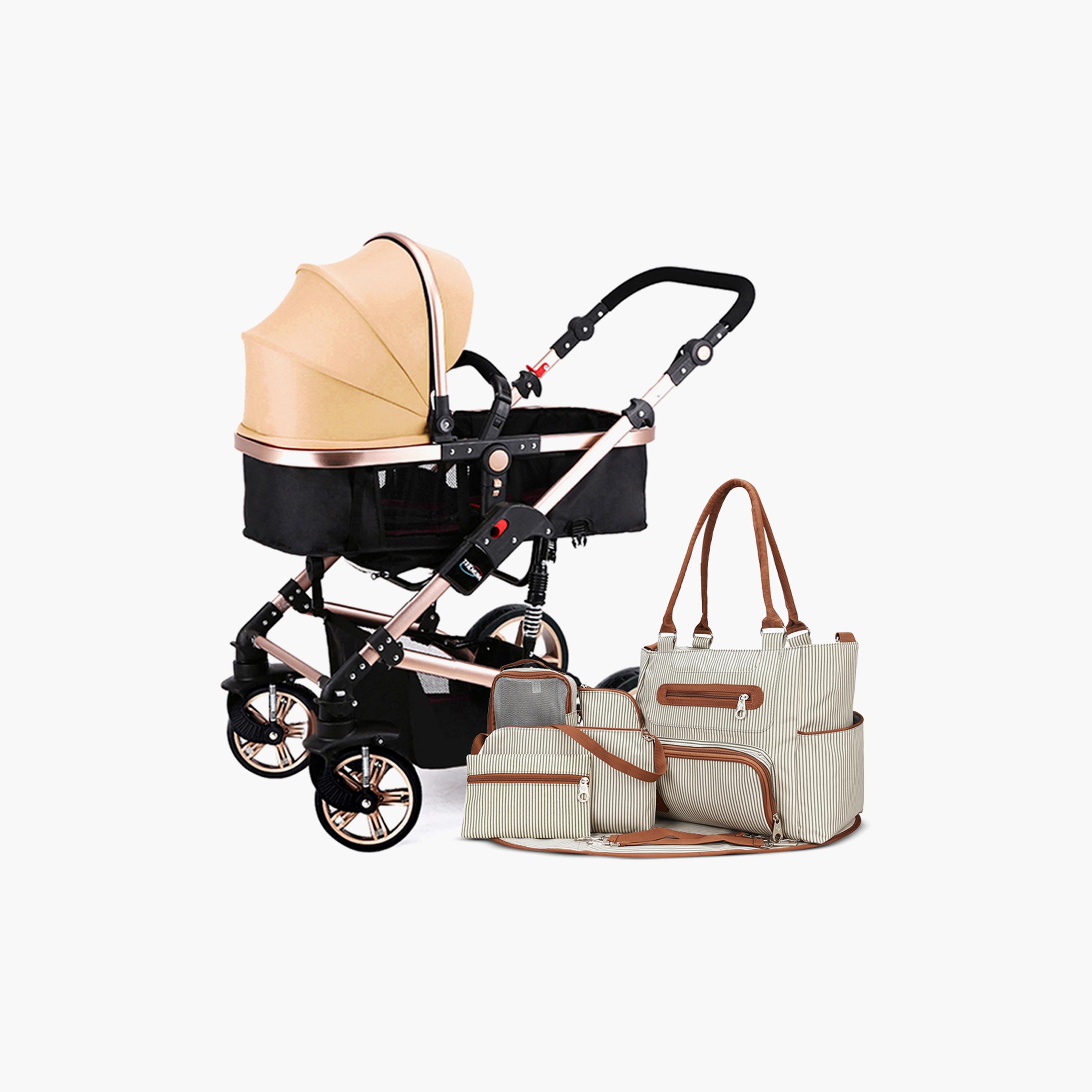 Teknum 3-in-1 Pram Stroller and Diaper Bag-baby-gear-strollersandprams-strollers-image-3