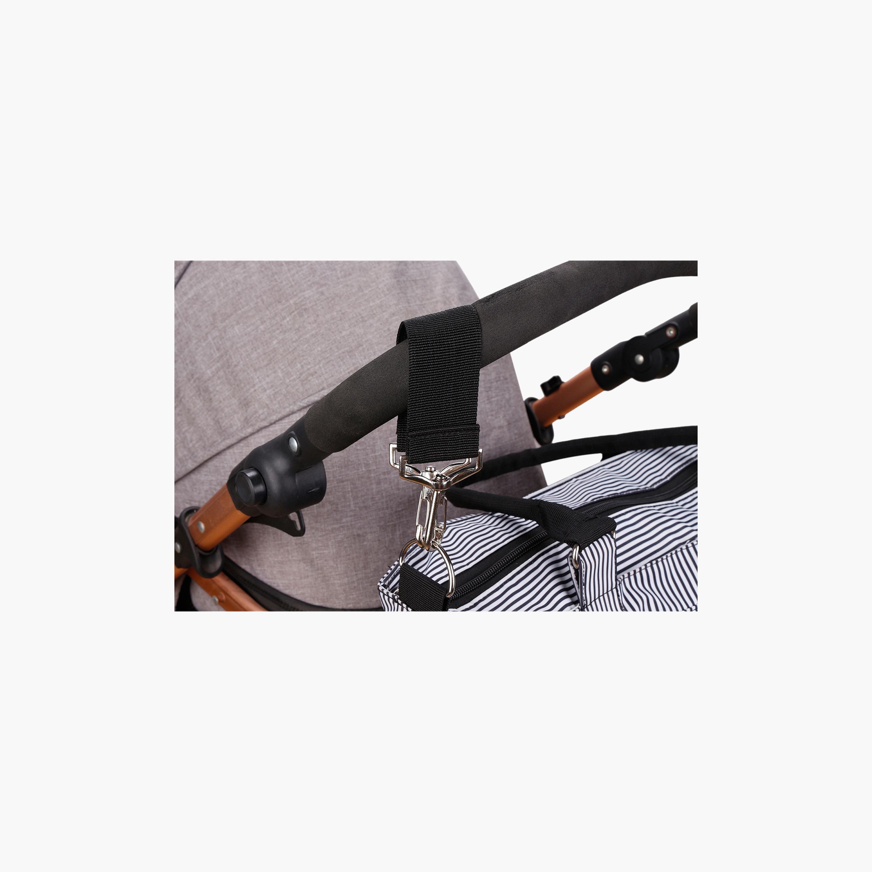 Teknum 3-in-1 Pram Stroller with Diaper Bag and Hooks-baby-gear-strollersandprams-strollers-image-4