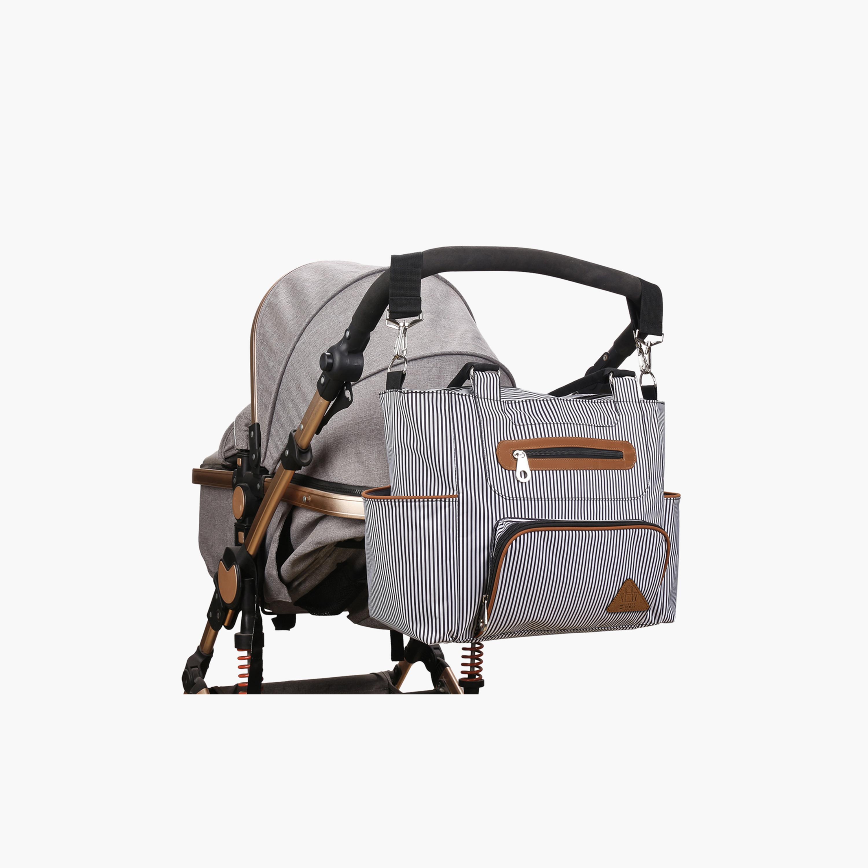 Teknum 3-in-1 Pram Stroller with Diaper Bag and Hooks-baby-gear-strollersandprams-strollers-image-6