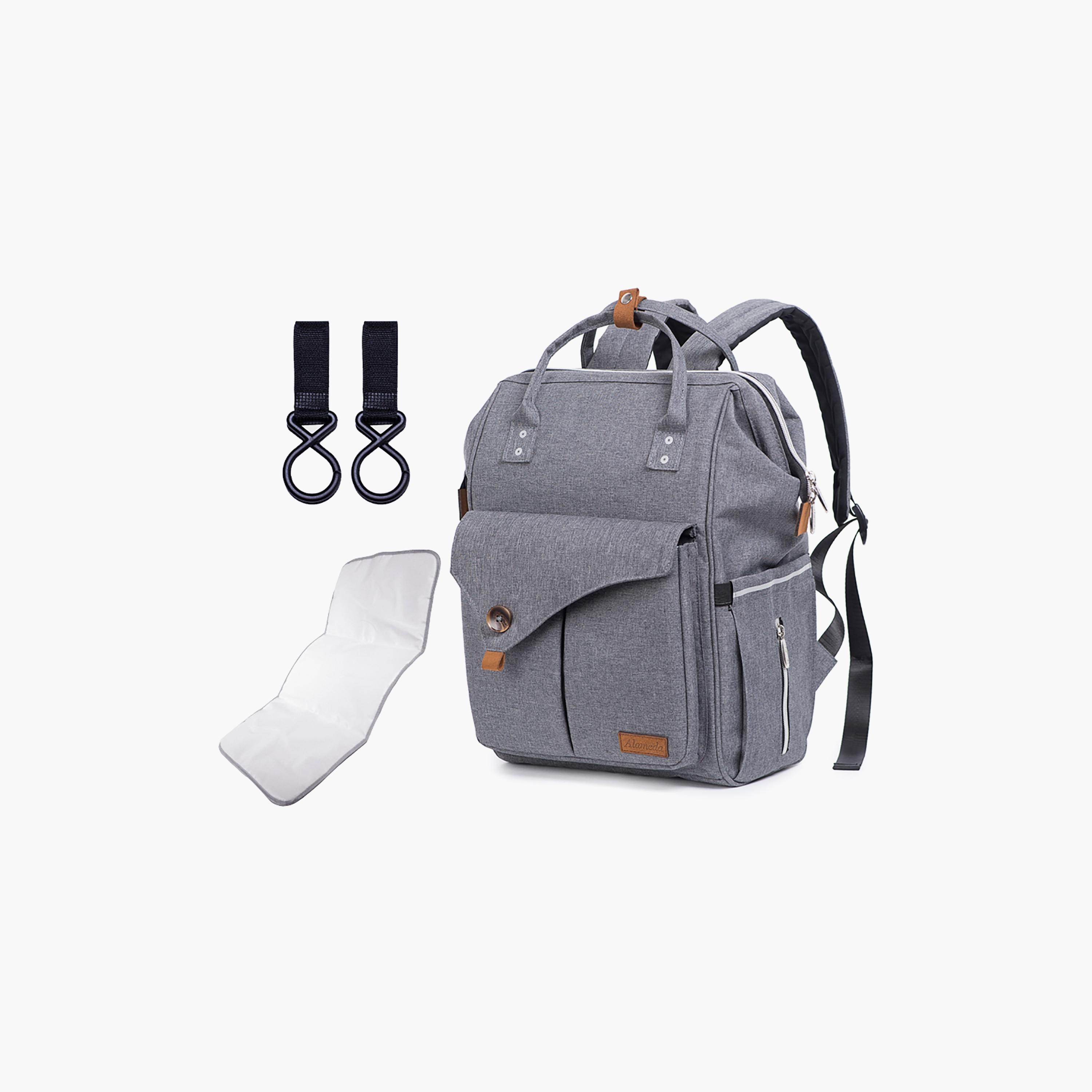 Teknum Double Stroller with Diaper Bag and Hooks-baby-gear-strollersandprams-strollers-image-3
