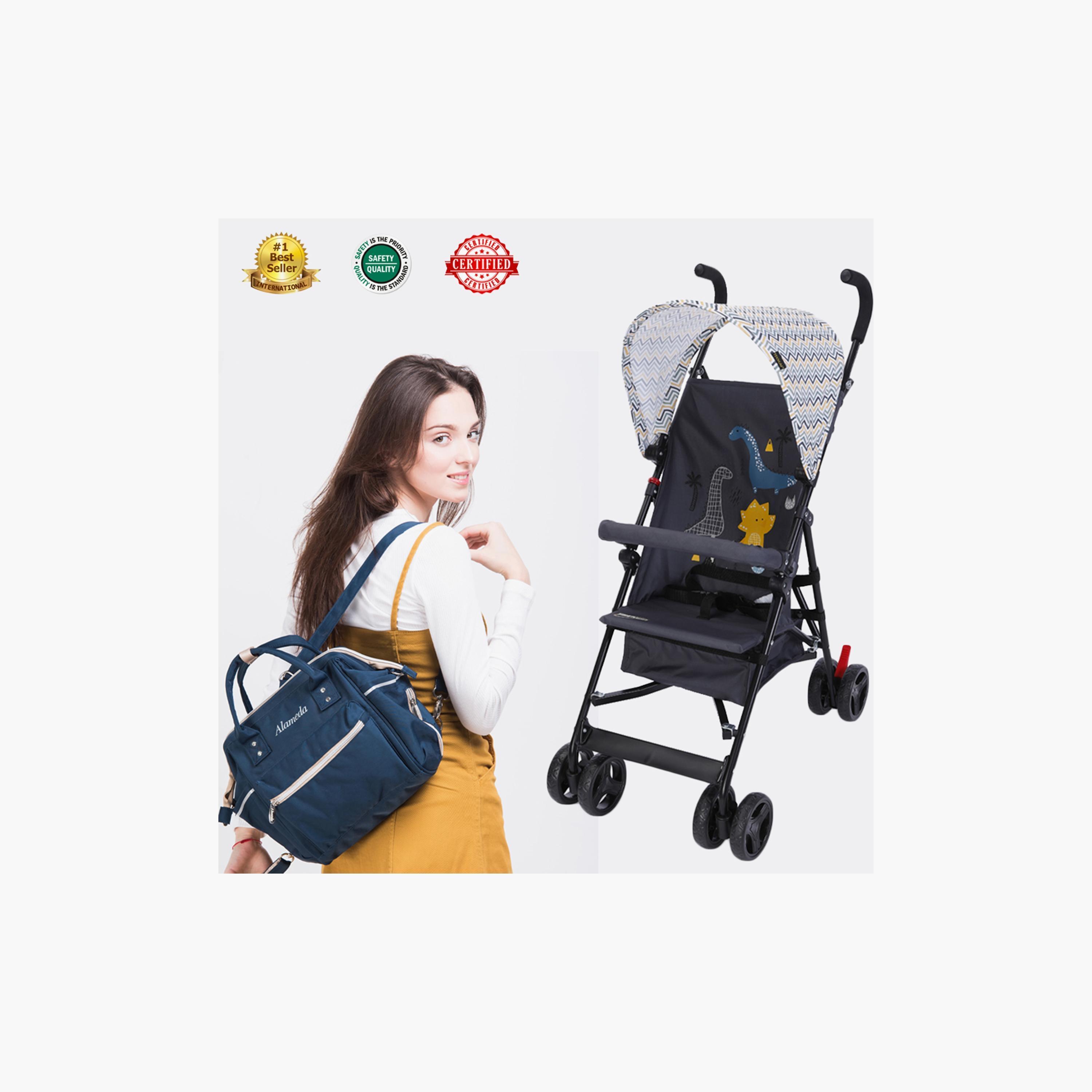 Teknum Eco-Lite Stroller with Alameda Ace Diaper Bag-baby-gear-strollersandprams-strollers-image-3