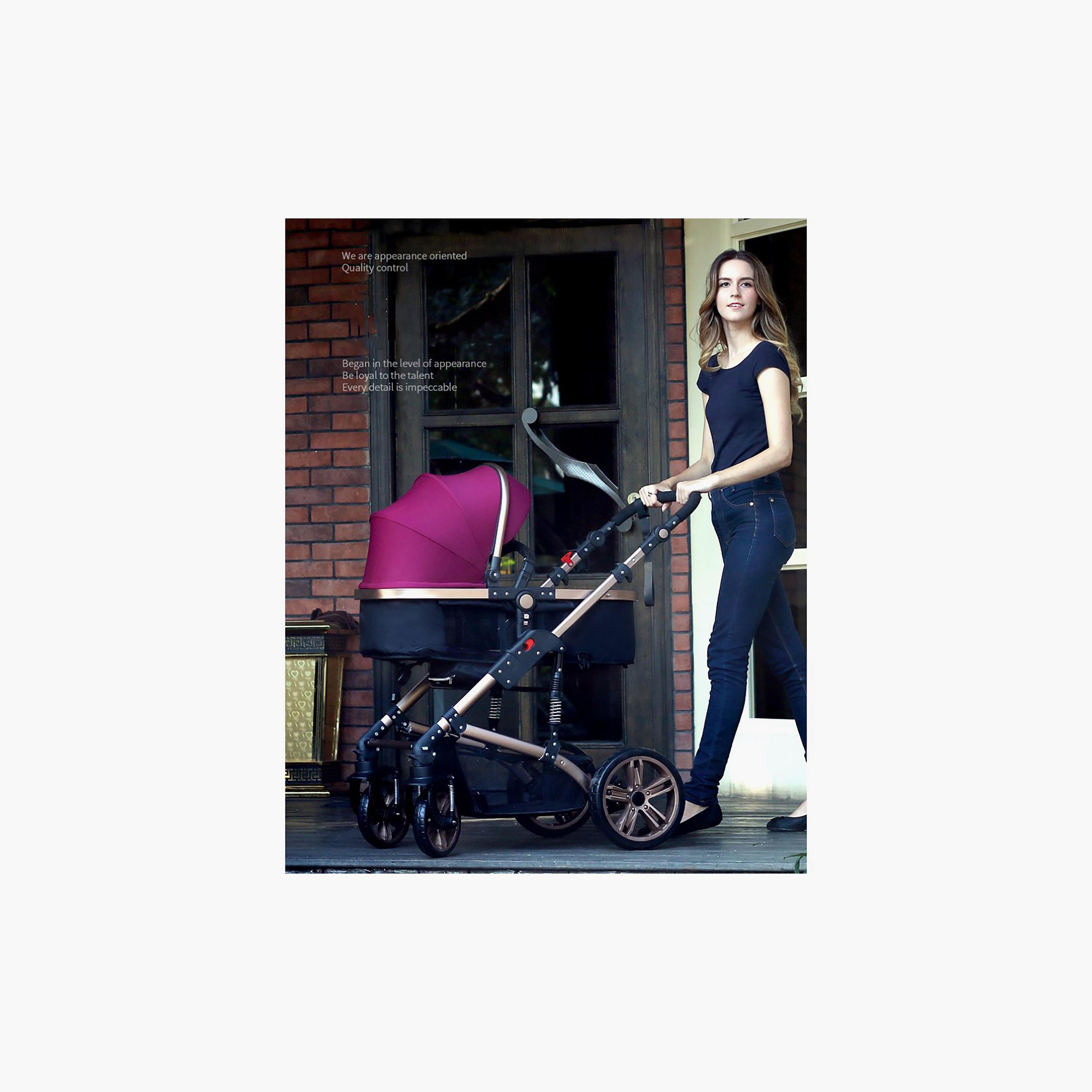 Teknum 3-in-1 Pram Stroller and Infant Car Seat-baby-gear-strollersandprams-travelsystems-image-6