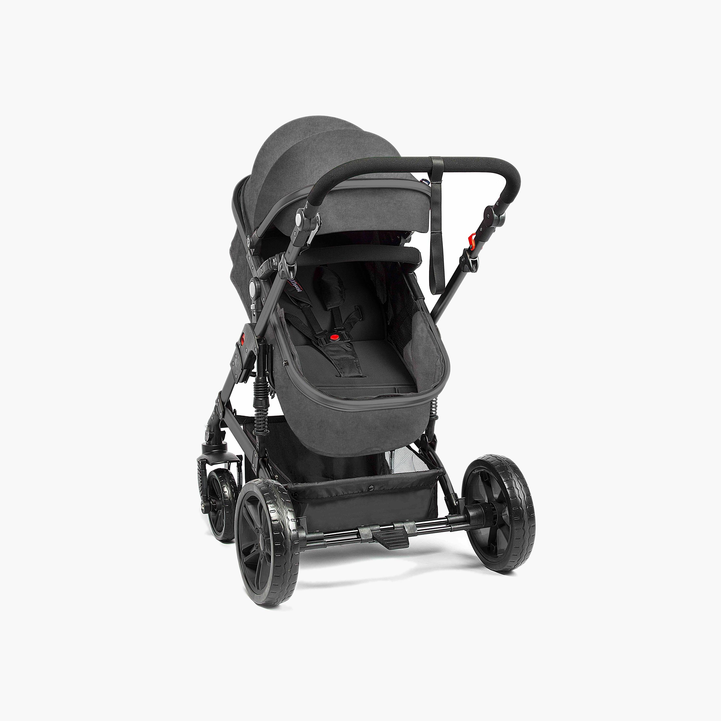 مجموعة عربة أطفال برام 3 في 1 ومقعد سيارة للرضع من تيكنوم-baby-gear-strollersandprams-travelsystems-image-4