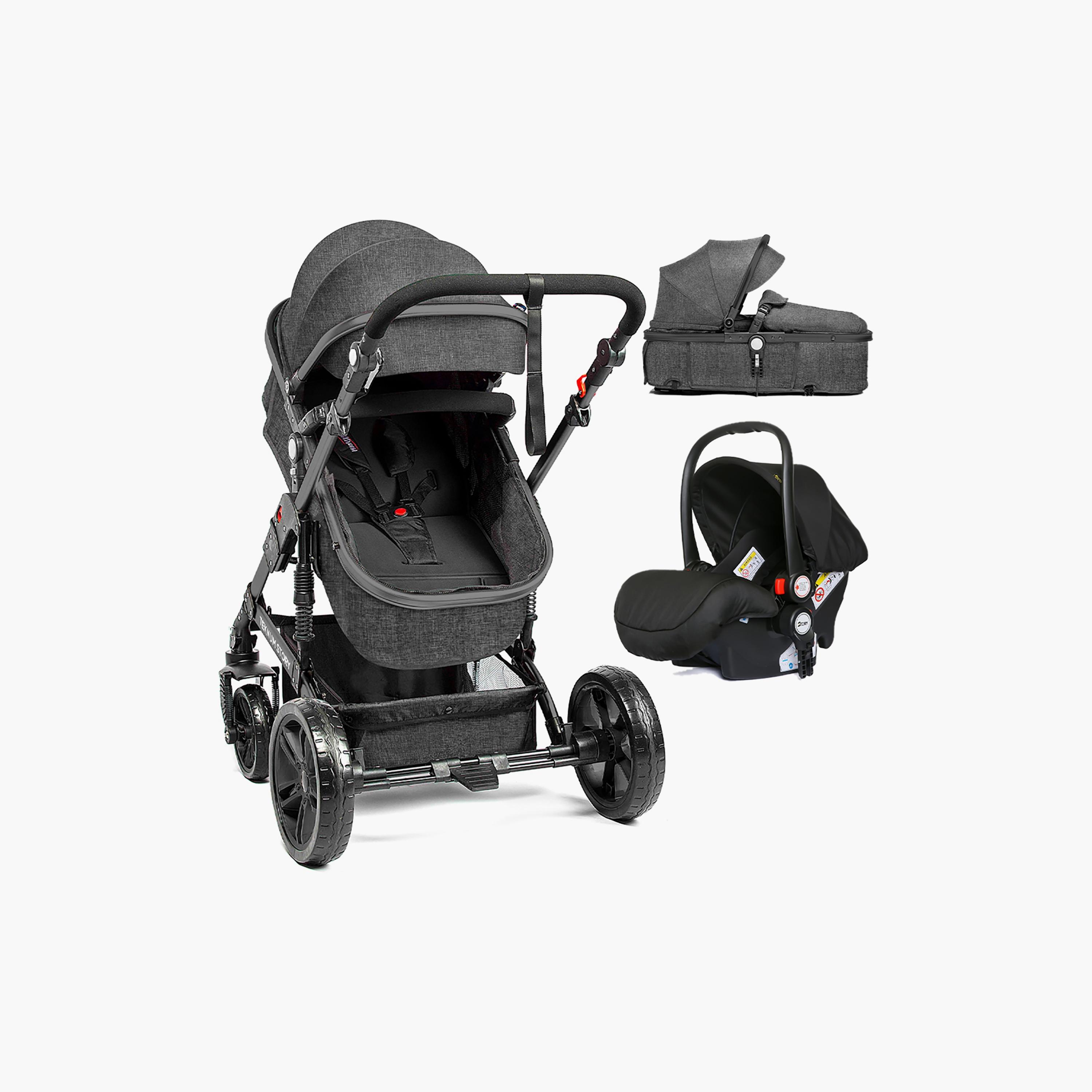 Teknum 4-in-1 Pram Stroller and Car Seat-baby-gear-strollersandprams-travelsystems-image-2
