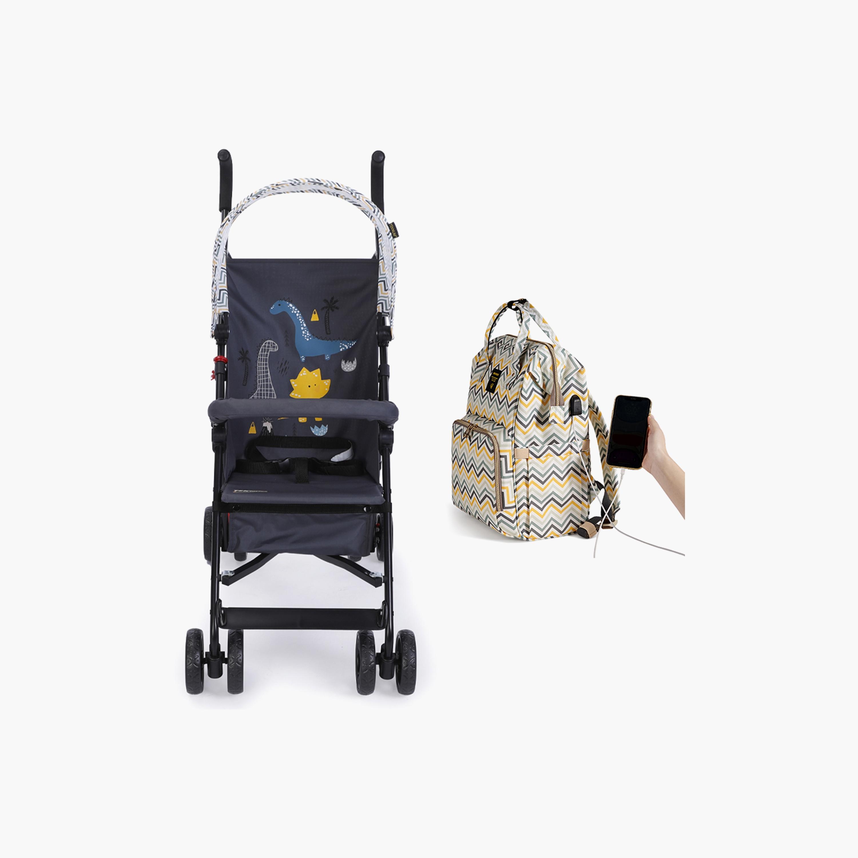 Teknum Teknum Eco Lite Stroller and Diaper Bag-baby-gear-strollersandprams-strollers-image-2