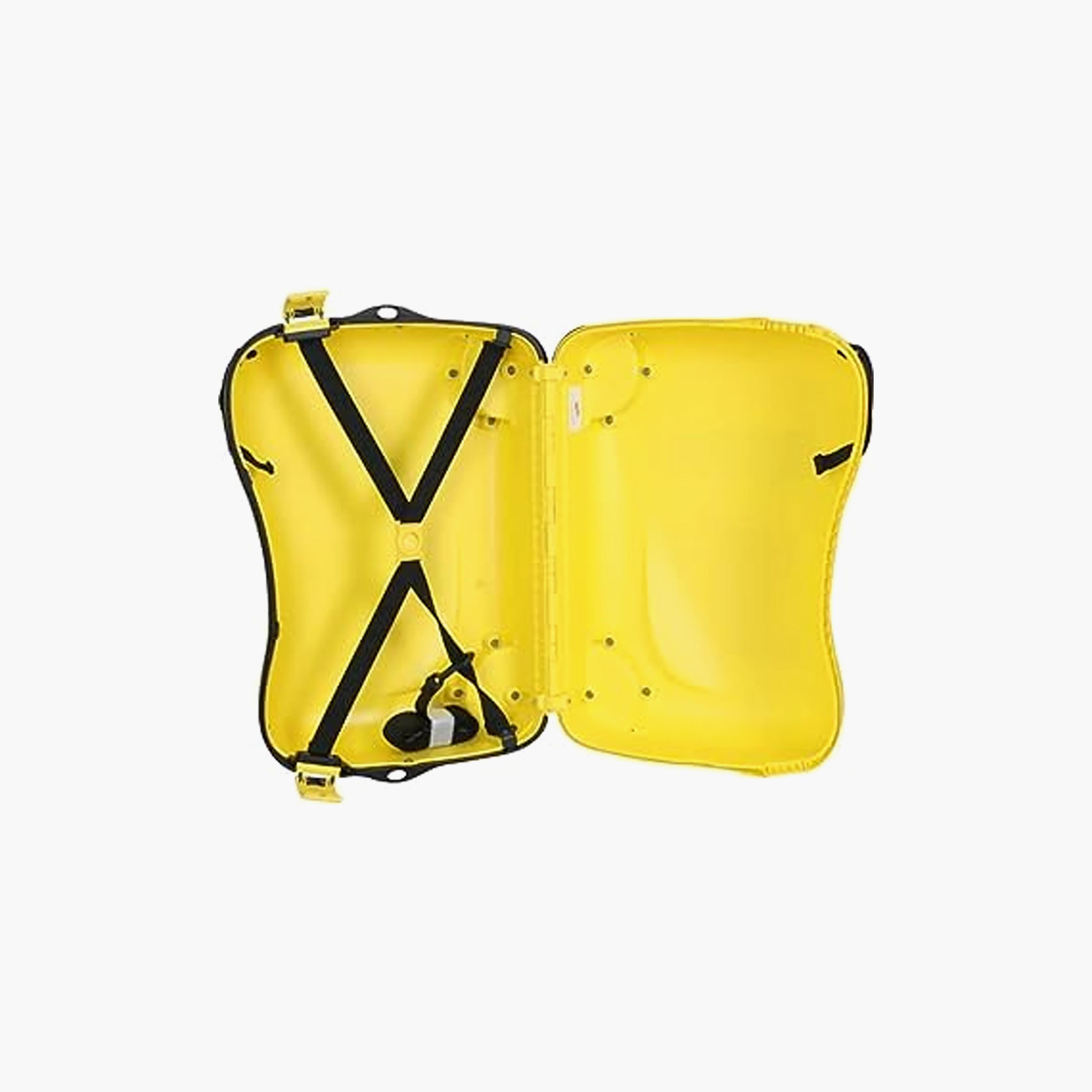 American Tourister 35 CM Yellow Bee Skittle Kids Luggage with Wheels | FH006011-travel-kidstrolleyandbags-image-2