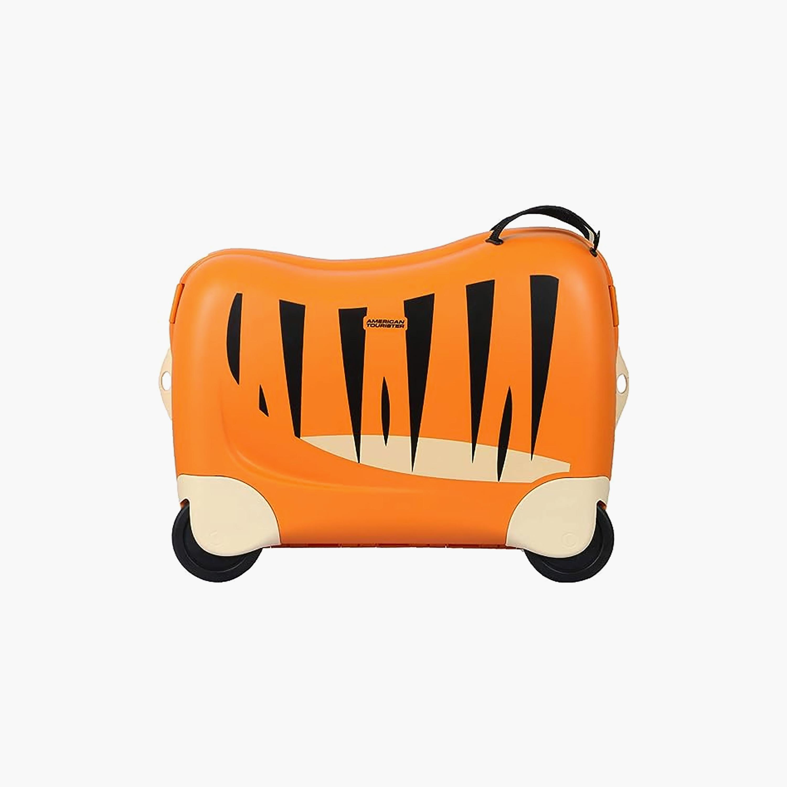 American Tourister 50 CM Orange Tiger Skittle Kids Luggage with Wheels | FH096011-travel-kidstrolleyandbags-image-2
