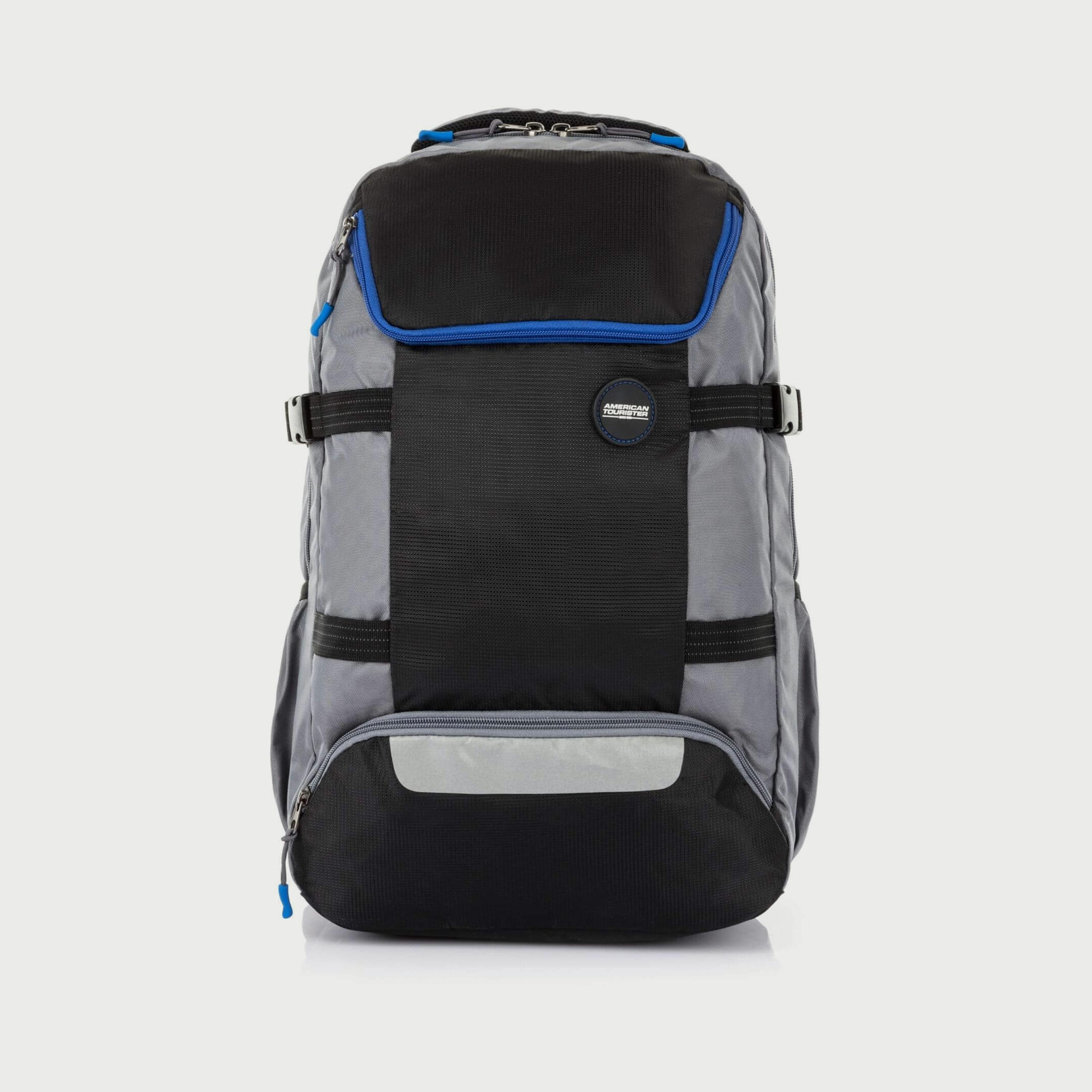 Buy Women s American Tourister Magna Backpack 02 Black Grey Online