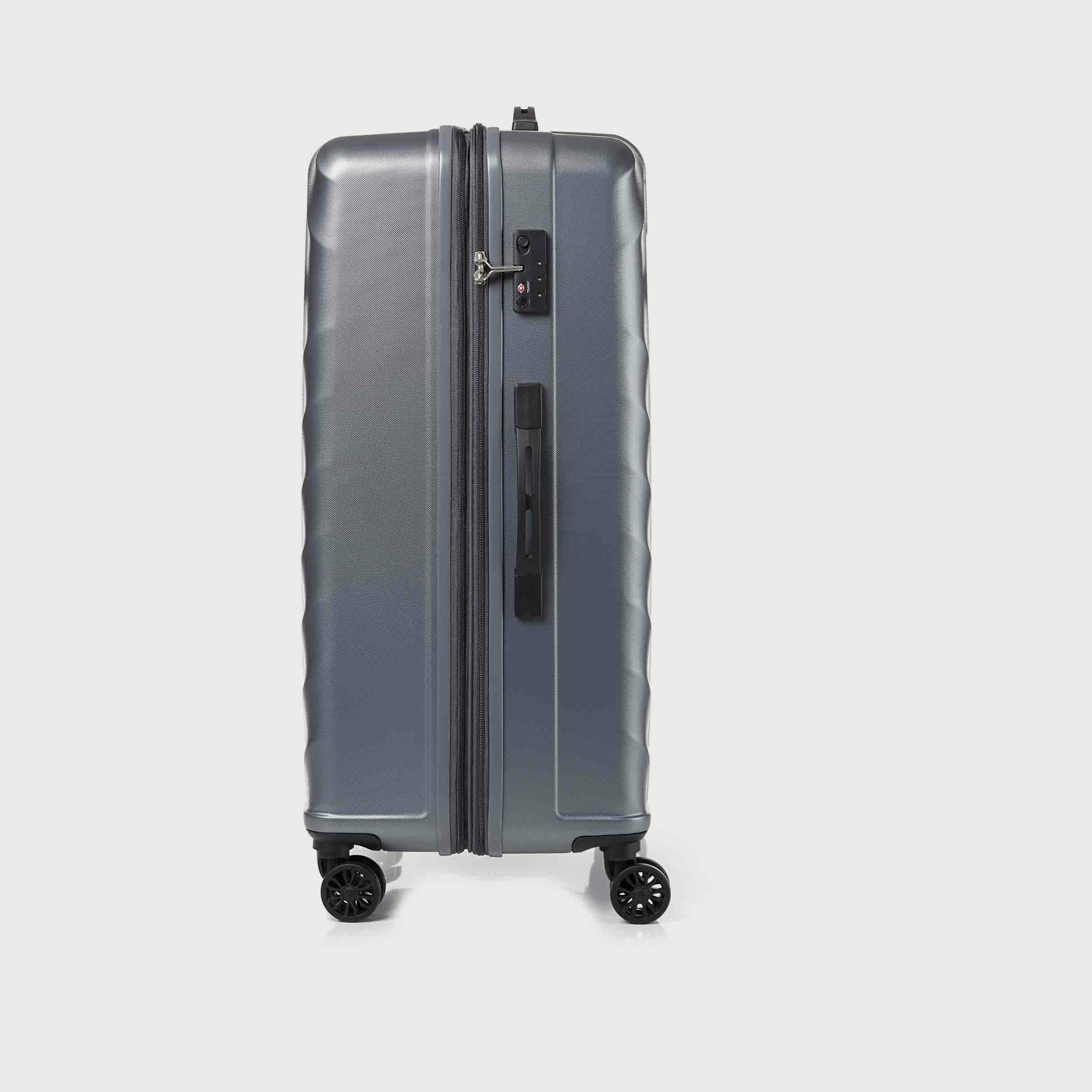American Tourister 80 CM  Large Check-In Senna 4-Wheel Hard Trolley Spinner Silver Grey | 251-2501-004906-travel-luggagesandbags-luggage-image-5