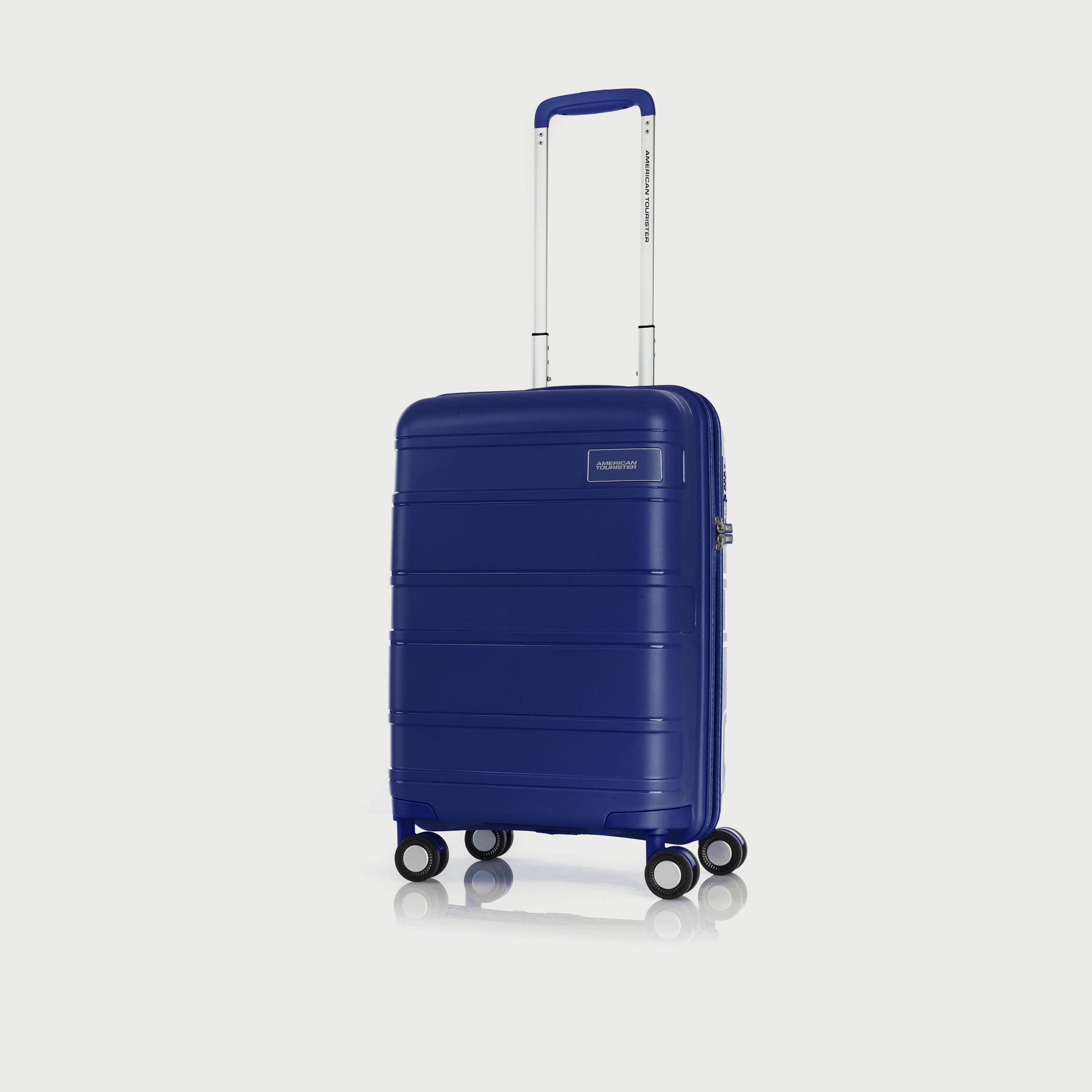 American Tourister Litevlo 55 CM Cabin Polypropylene Hardcase 4-Wheeler Spinner Trolley Bag with TSA Lock | 251-2501-004900-travel-luggagesandbags-luggage-image-1