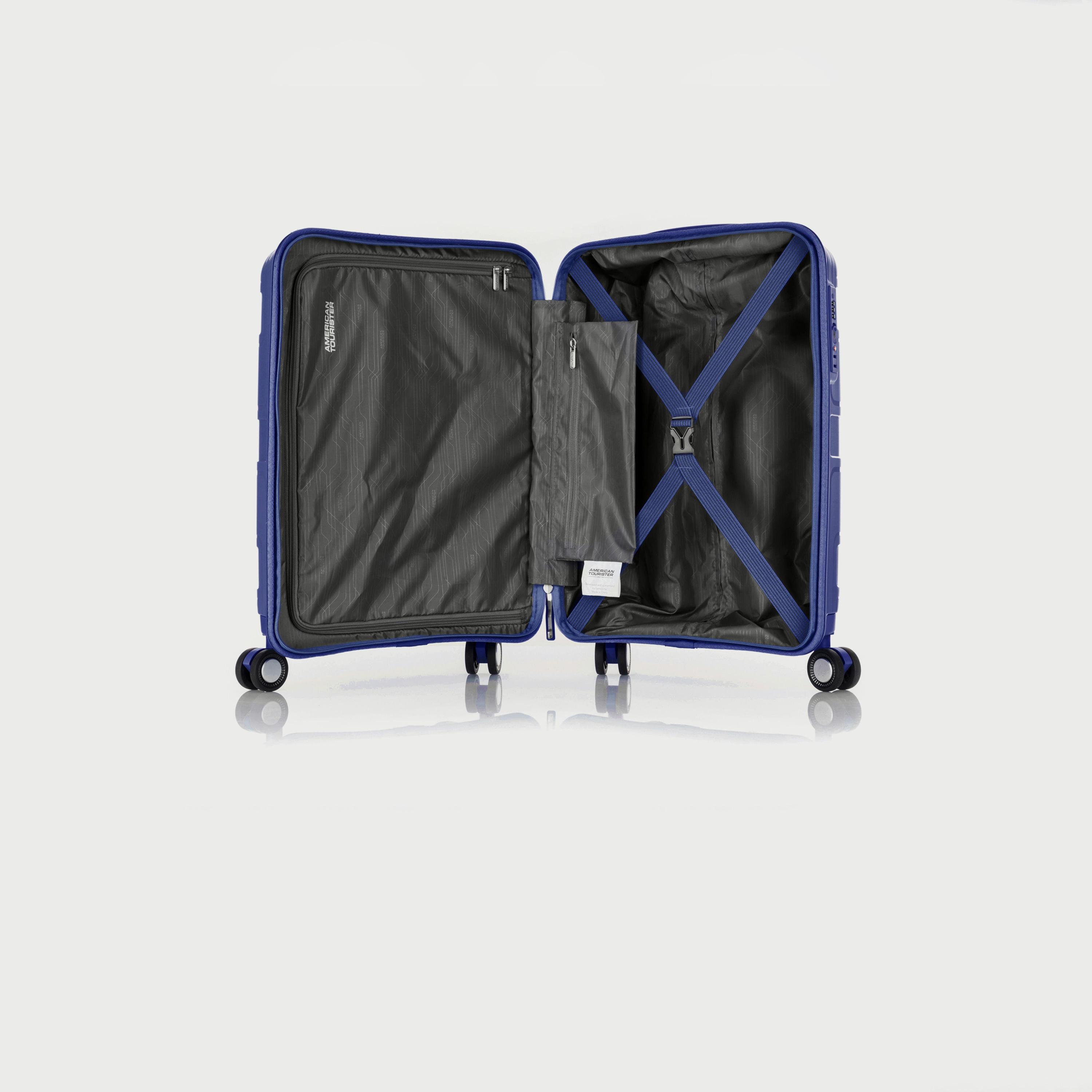 American Tourister Litevlo 55 CM Cabin Polypropylene Hardcase 4-Wheeler Spinner Trolley Bag with TSA Lock | 251-2501-004900-travel-luggagesandbags-luggage-image-7