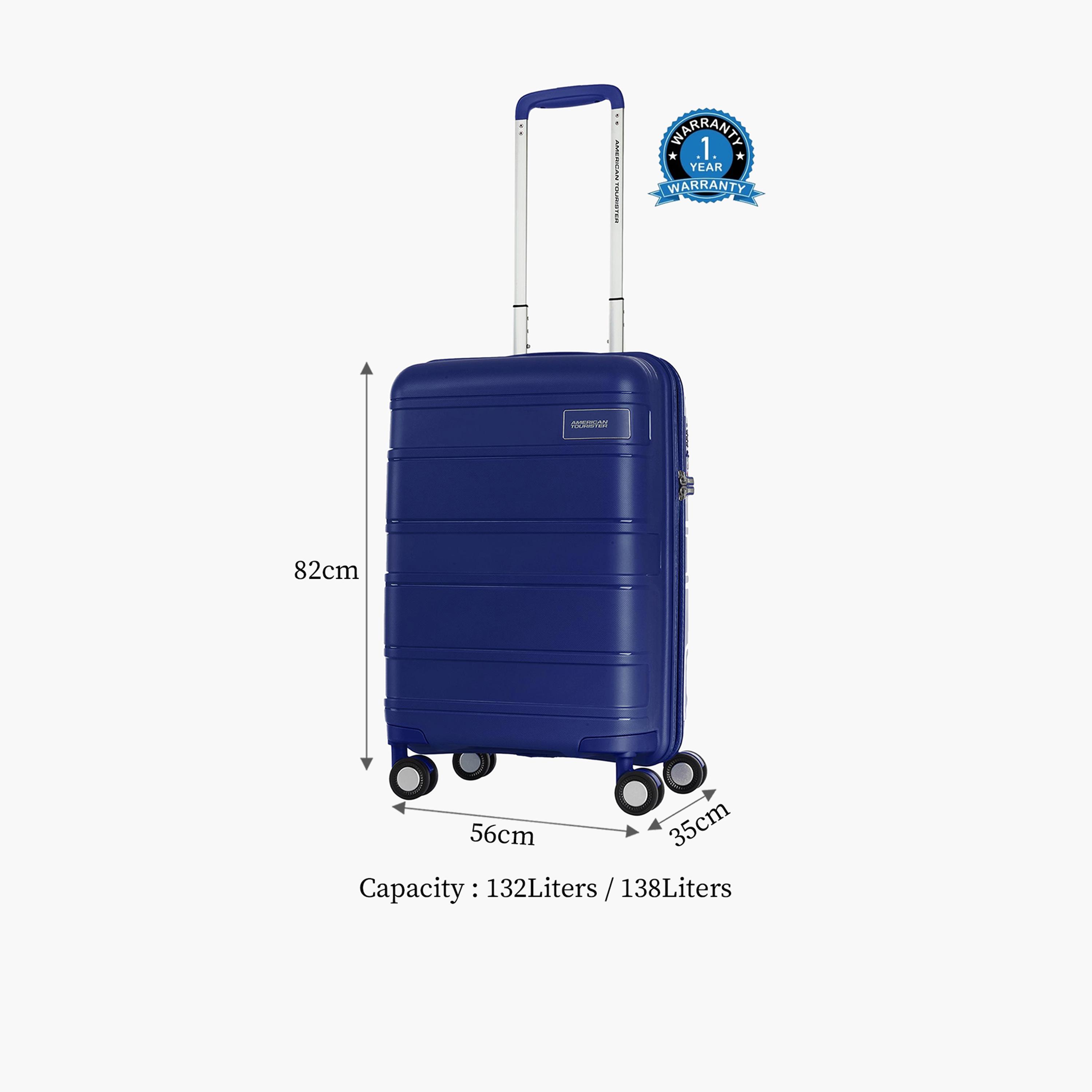 American Tourister Litevlo 82 CM Large Check-in Polypropylene Hardcase 4-Wheeler Spinner Trolley Bag with TSA Lock | 251-2501-004902-travel-luggagesandbags-luggage-image-2