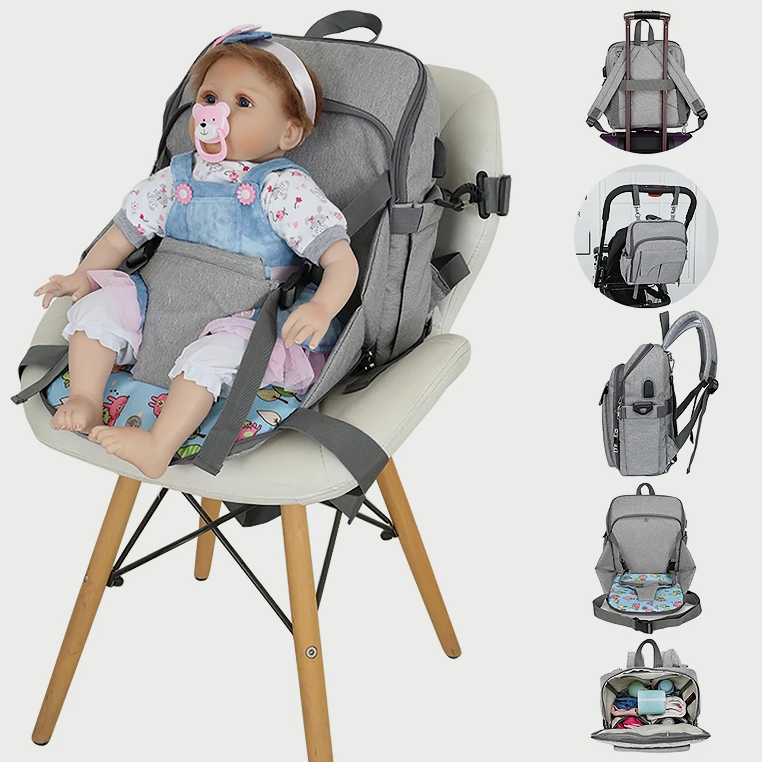 حقيبة  مامي من بيبي لاف، رمادي-baby-gear-diaperbags-image-3