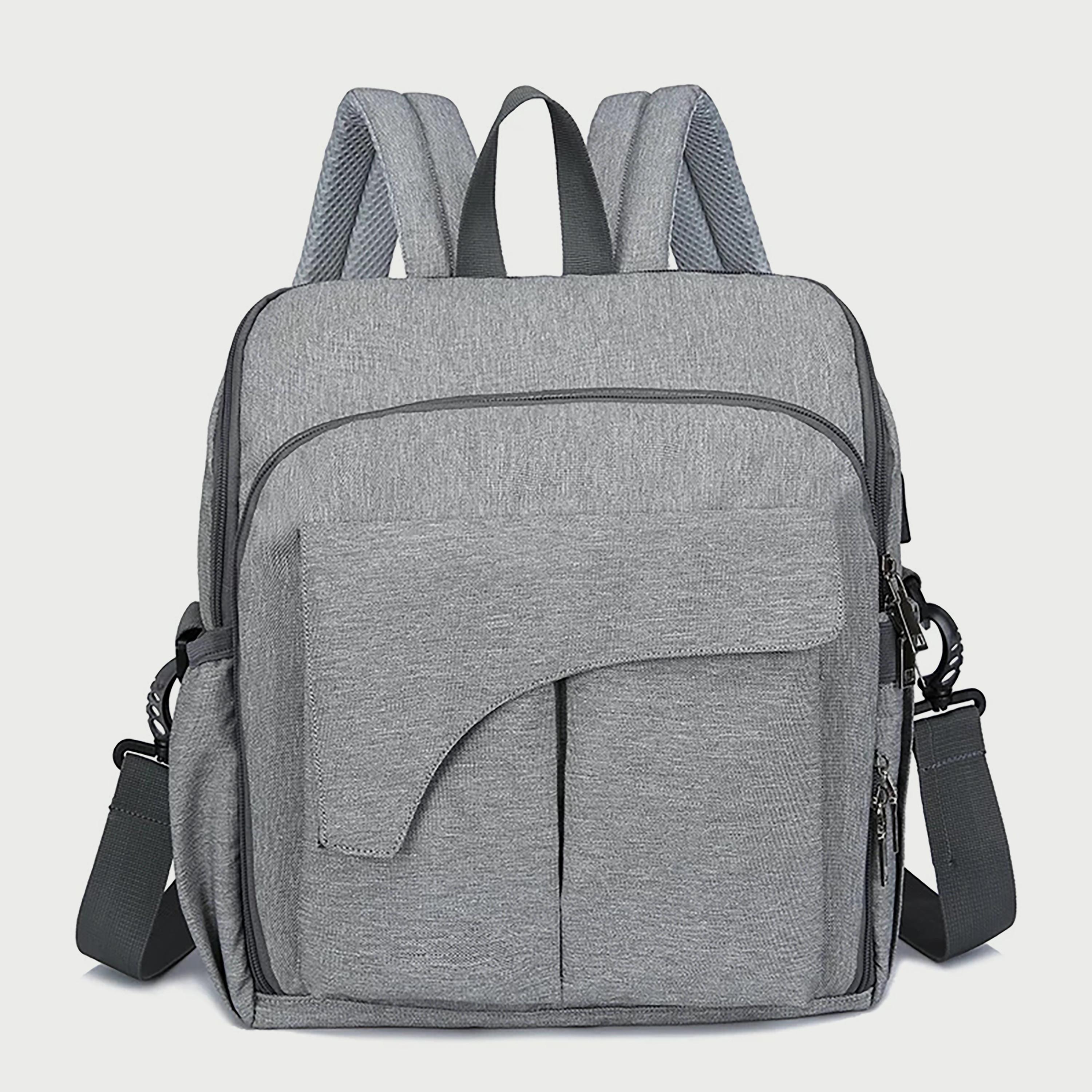 حقيبة  مامي من بيبي لاف، رمادي-baby-gear-diaperbags-image-5