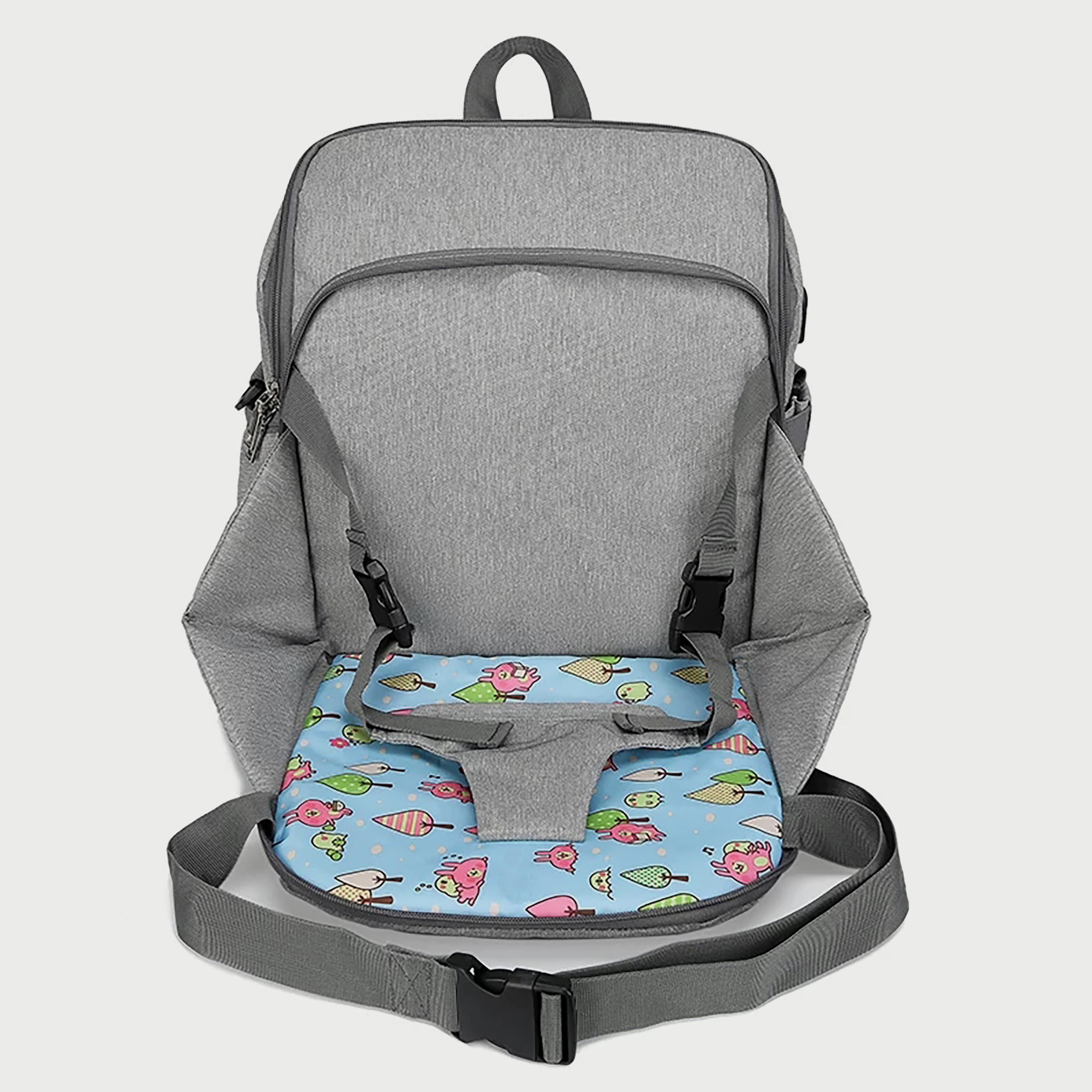 حقيبة  مامي من بيبي لاف، رمادي-baby-gear-diaperbags-image-6