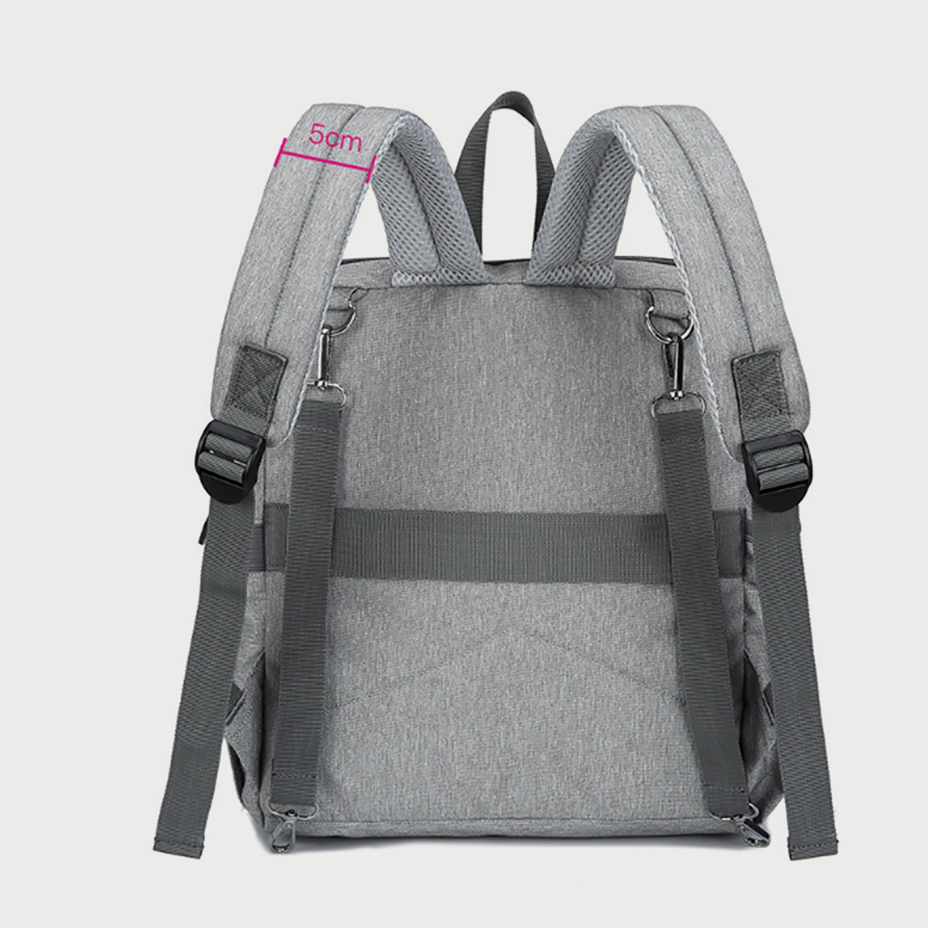حقيبة  مامي من بيبي لاف، رمادي-baby-gear-diaperbags-image-7