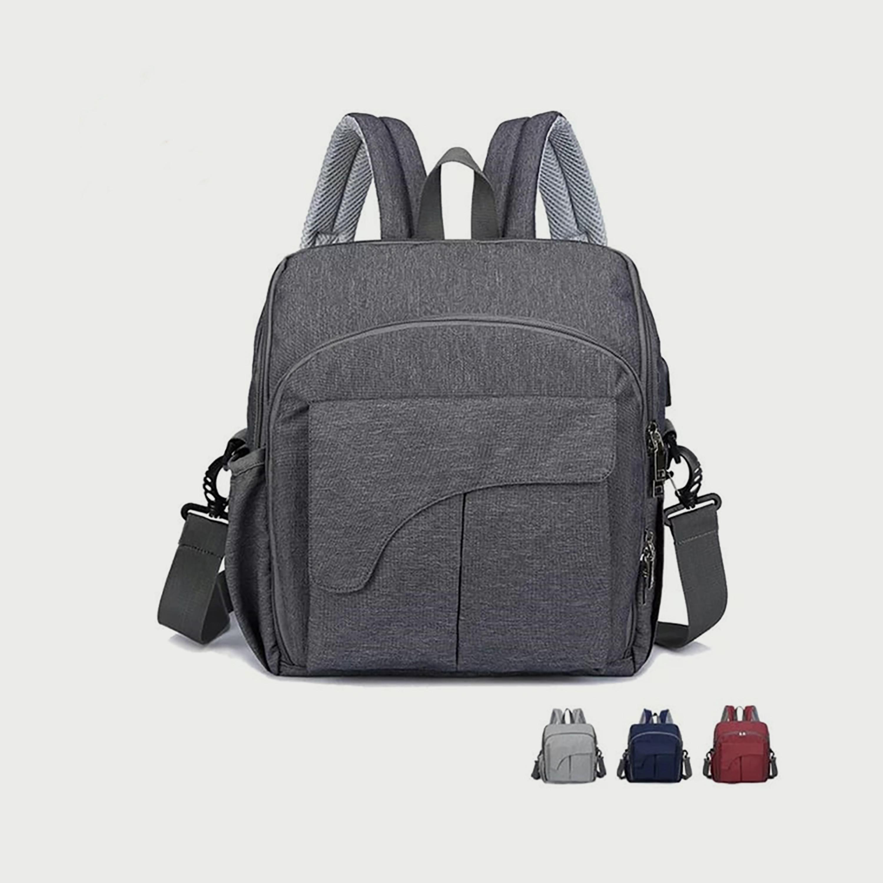 Babylove Mami Bag, Dark Grey-baby-gear-diaperbags-image-11