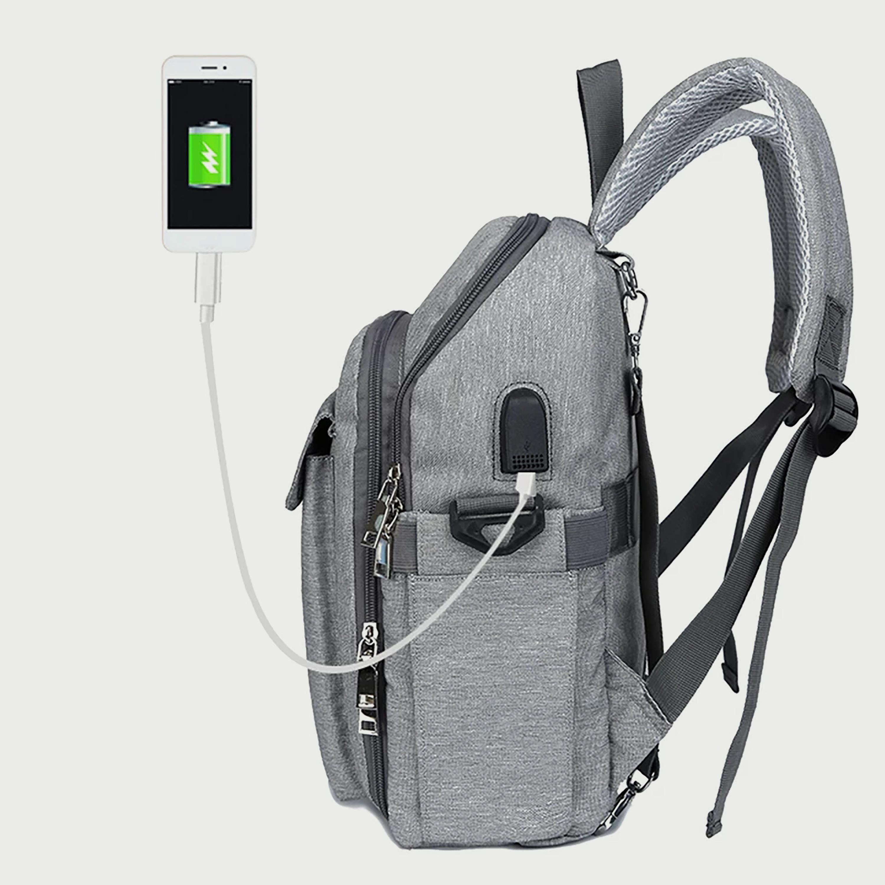 Babylove Mami Bag, Dark Grey-baby-gear-diaperbags-image-5