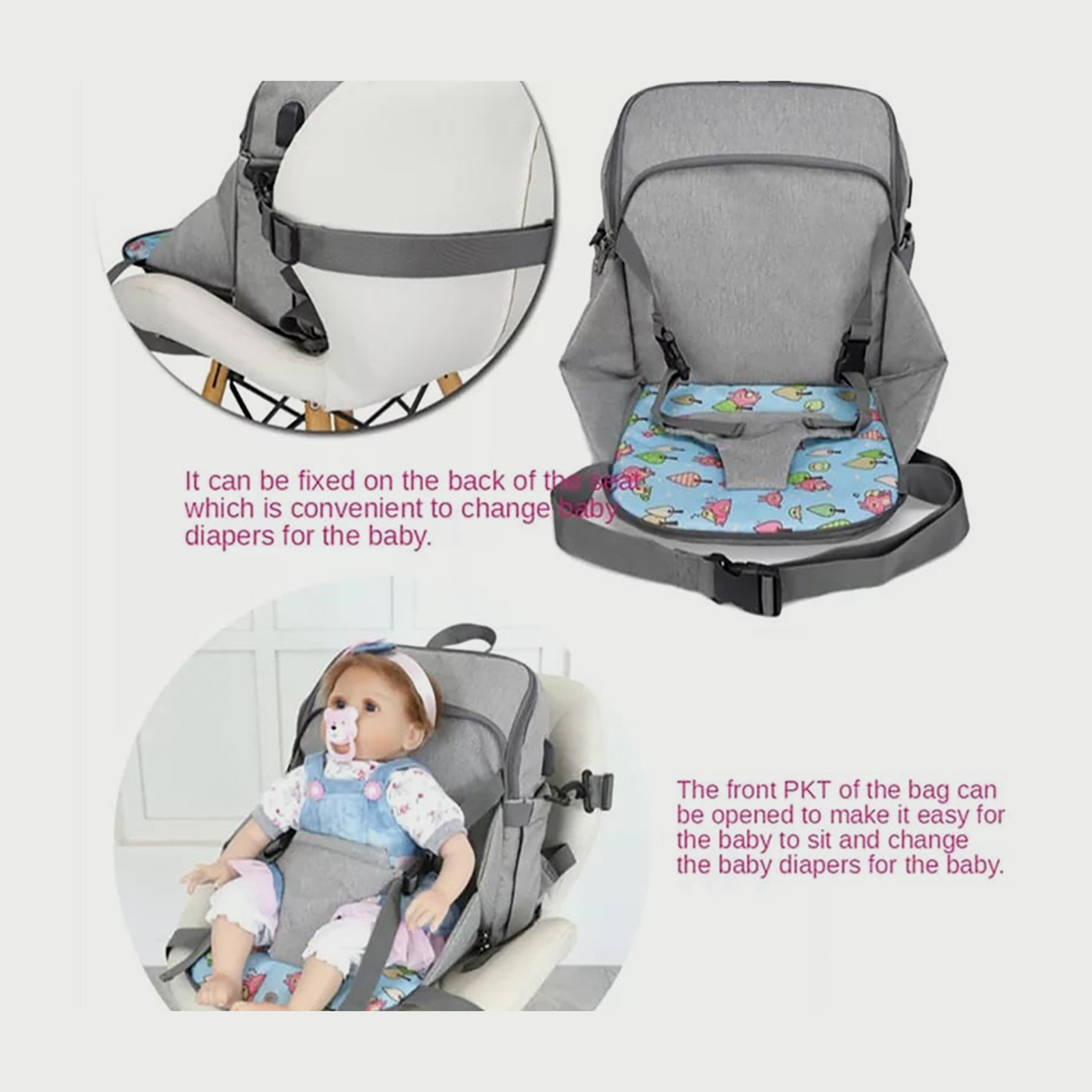 Babylove Mami Bag, Dark Grey-baby-gear-diaperbags-image-9