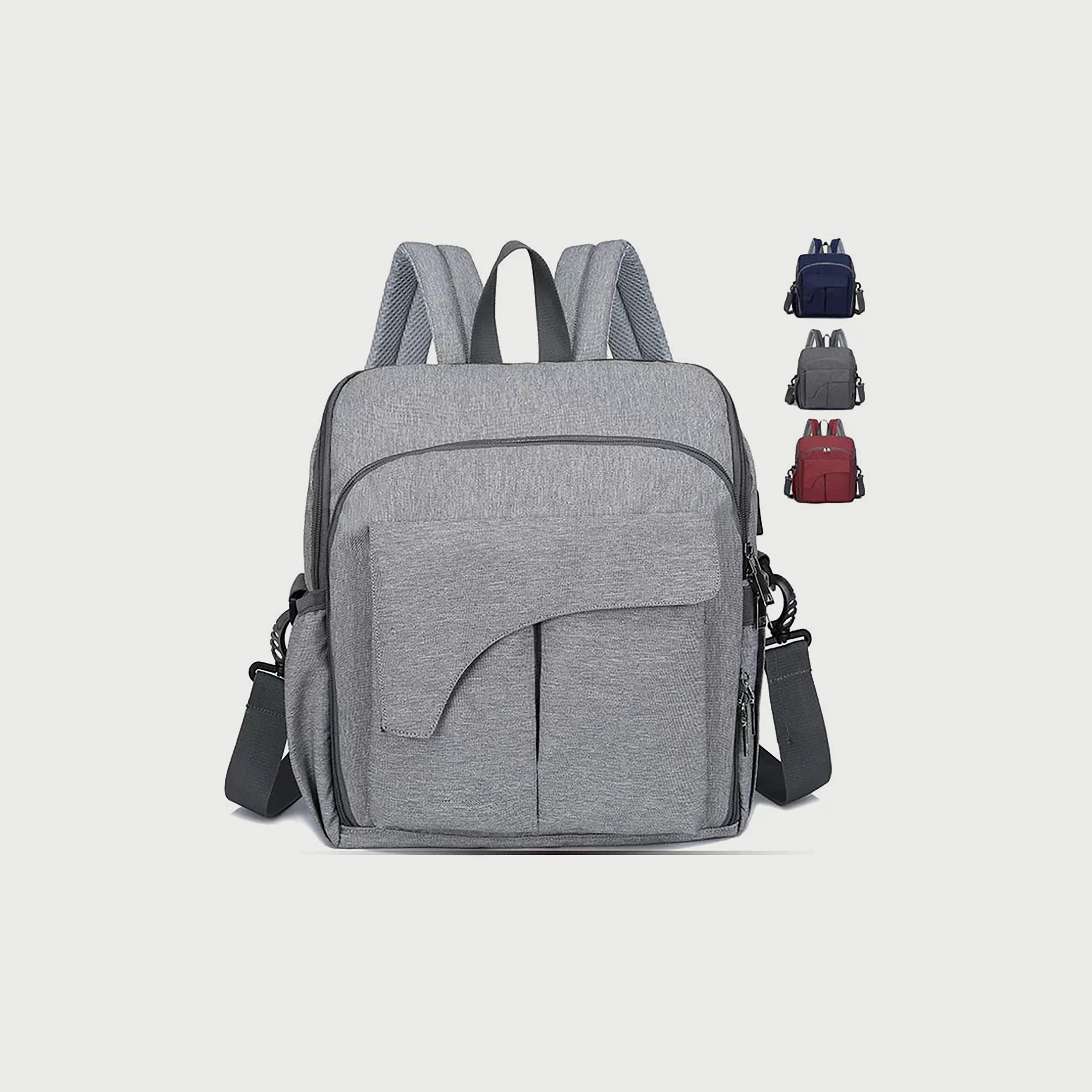 Babylove Mommy Nursing Bag, Grey-baby-diapering-diaperbags-image-1