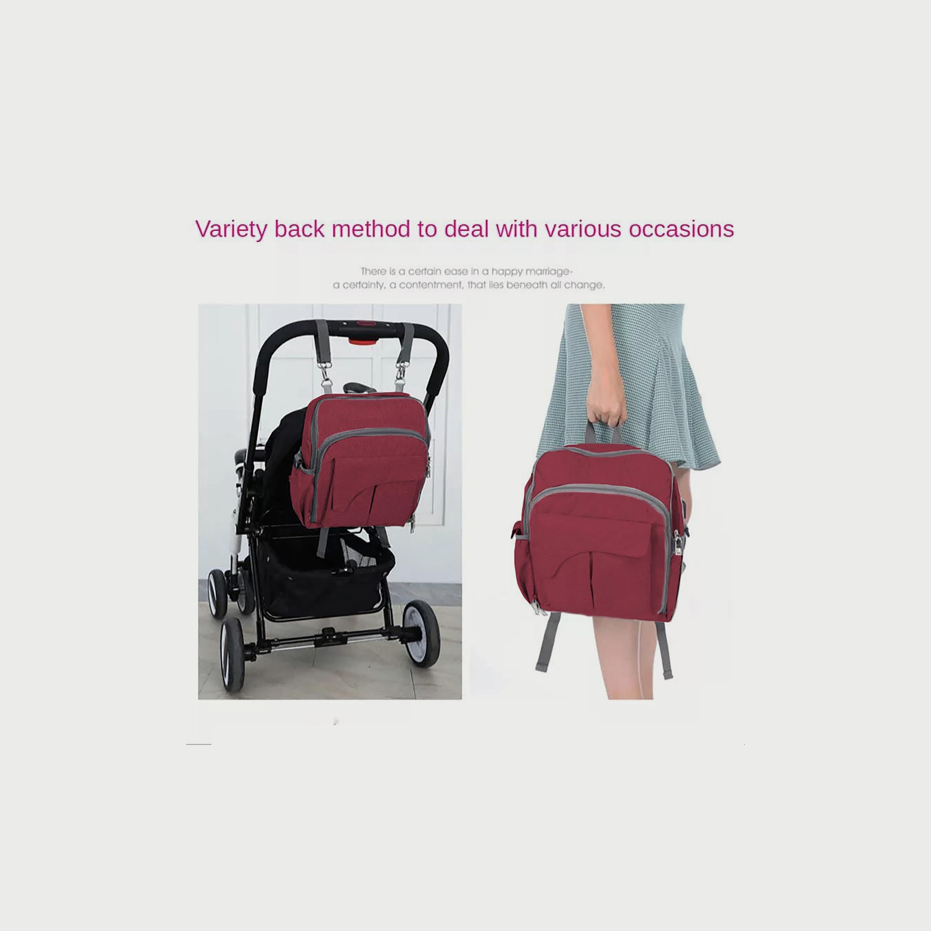 Babylove Mommy Nursing Bag, Red-baby-diapering-diaperbags-image-2