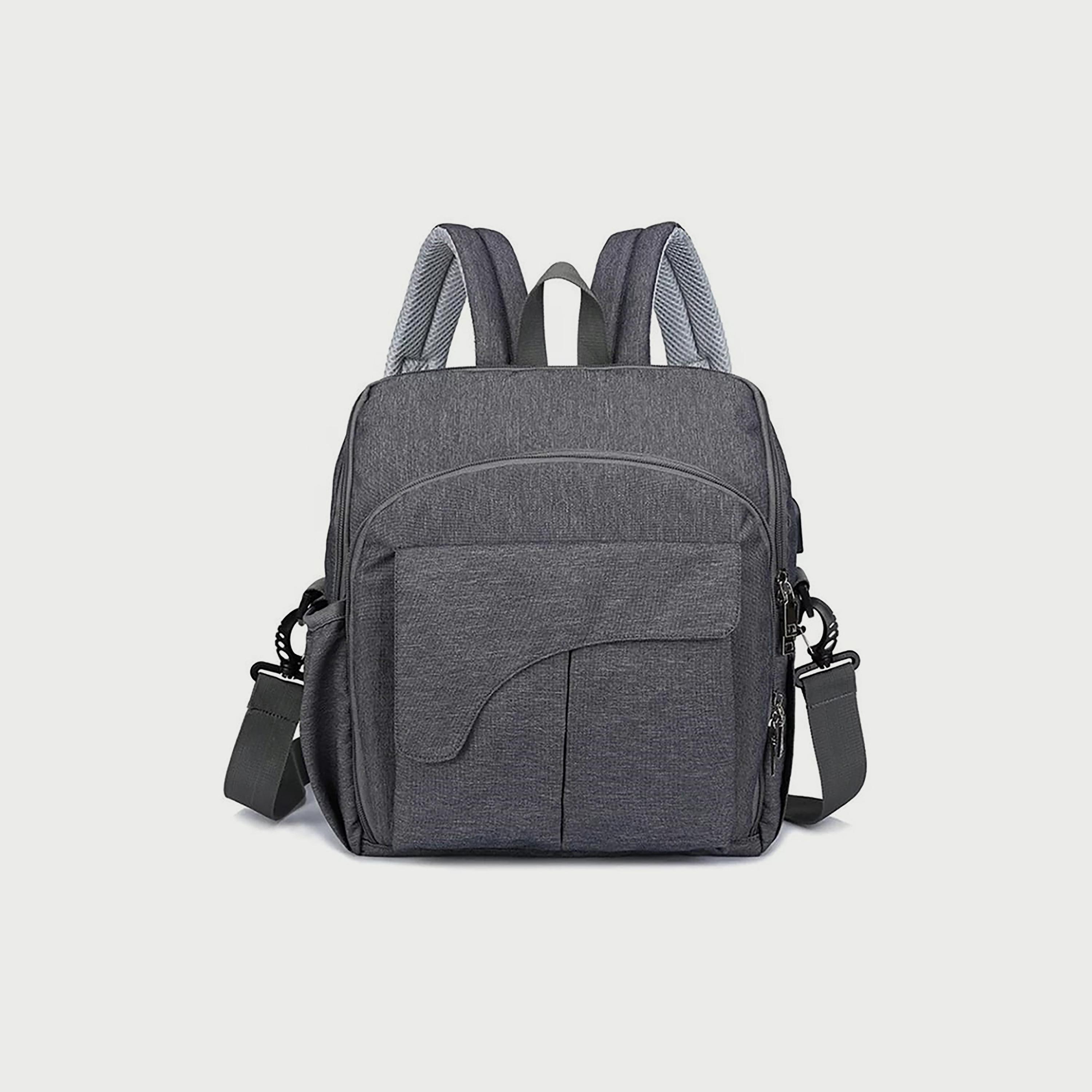 Babylove Mommy Nursing Bag, Dark Grey-baby-diapering-diaperbags-image-1