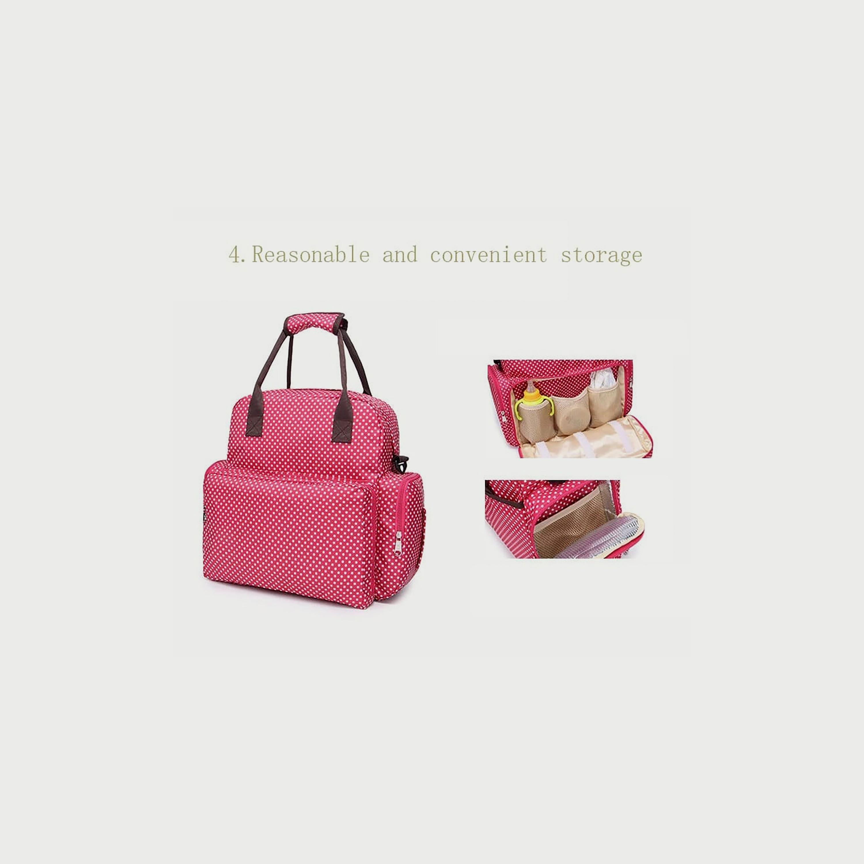 حقيبة الرضاعة مامي من بيبي لاف، زهري-baby-gear-diaperbags-image-4