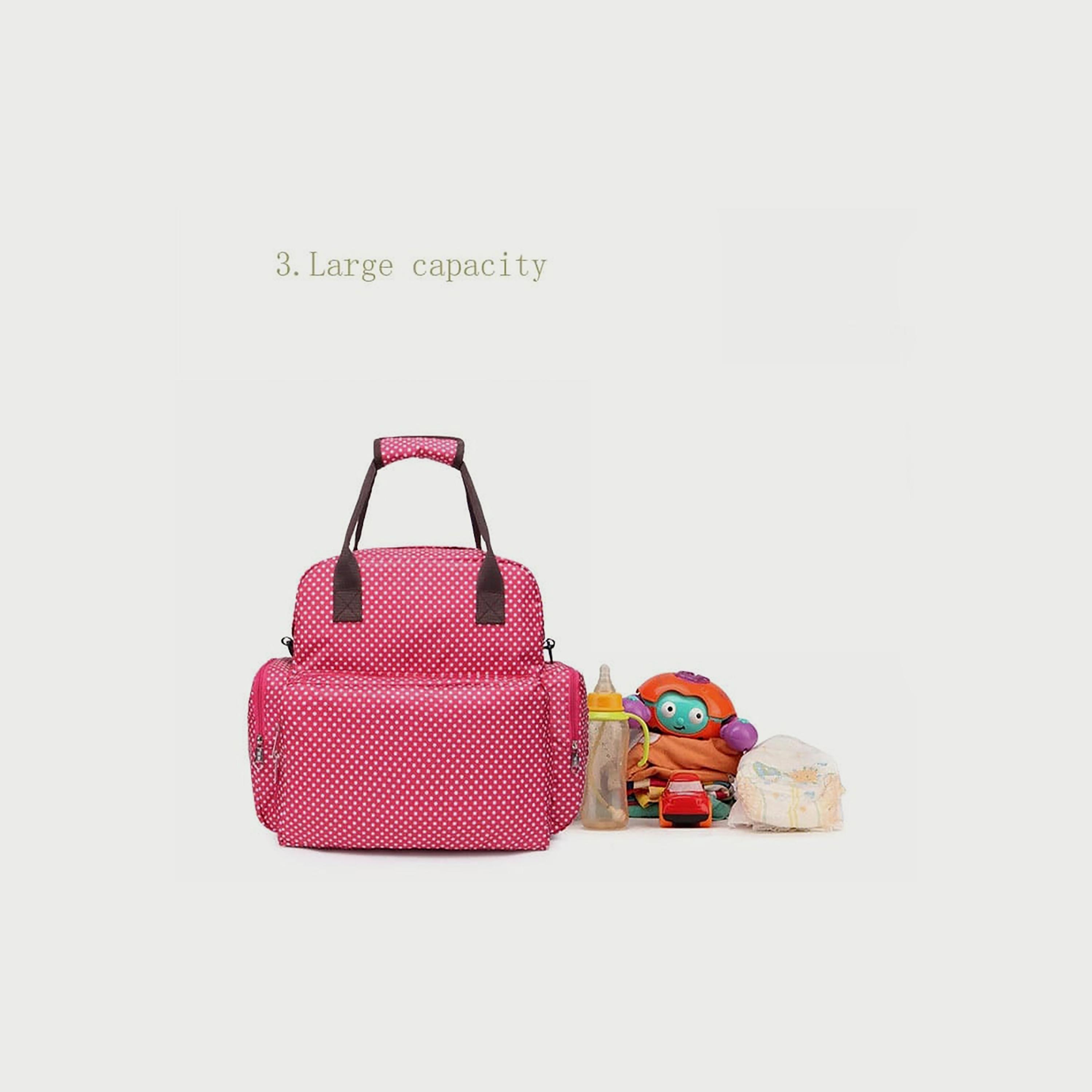 Babylove Mommy Nursing Bag, Red-baby-diapering-diaperbags-image-2