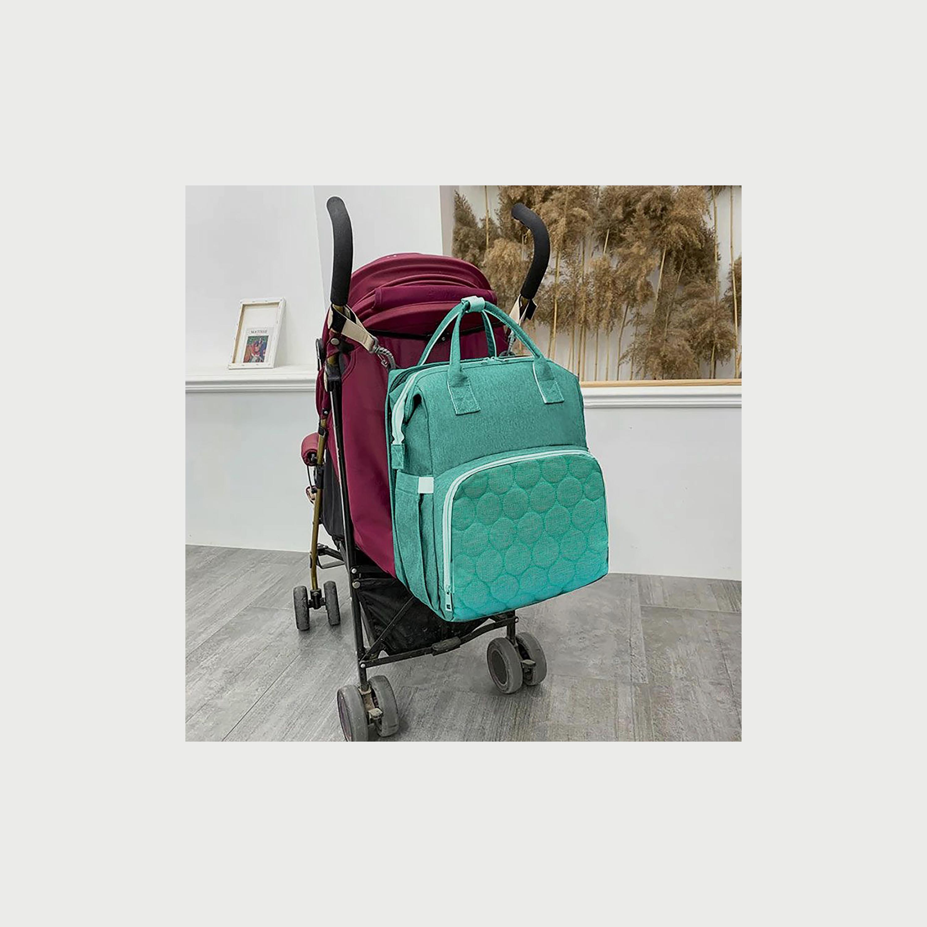 Babylove 3-In-1 Mommy Diaper Bag, Green-baby-diapering-diaperbags-image-2
