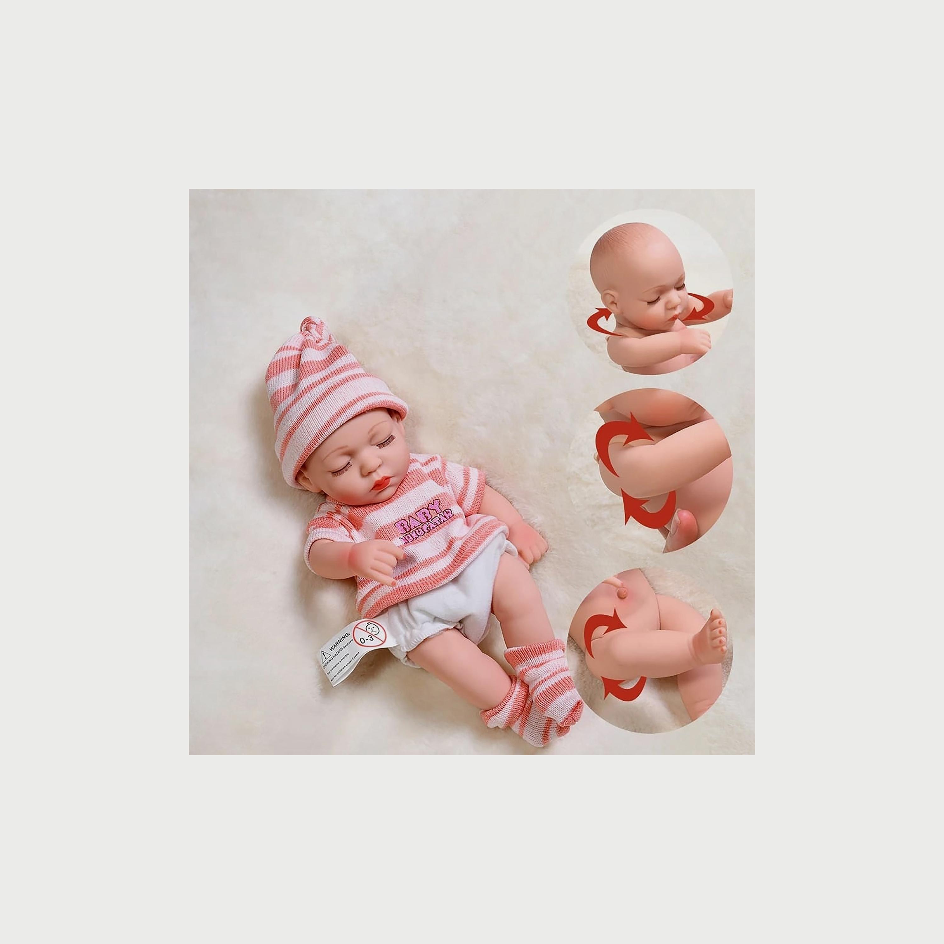 Basmah 12-Inch Doll With Clothes, Pink-toys-dollsandplaysets-dolls-image-3
