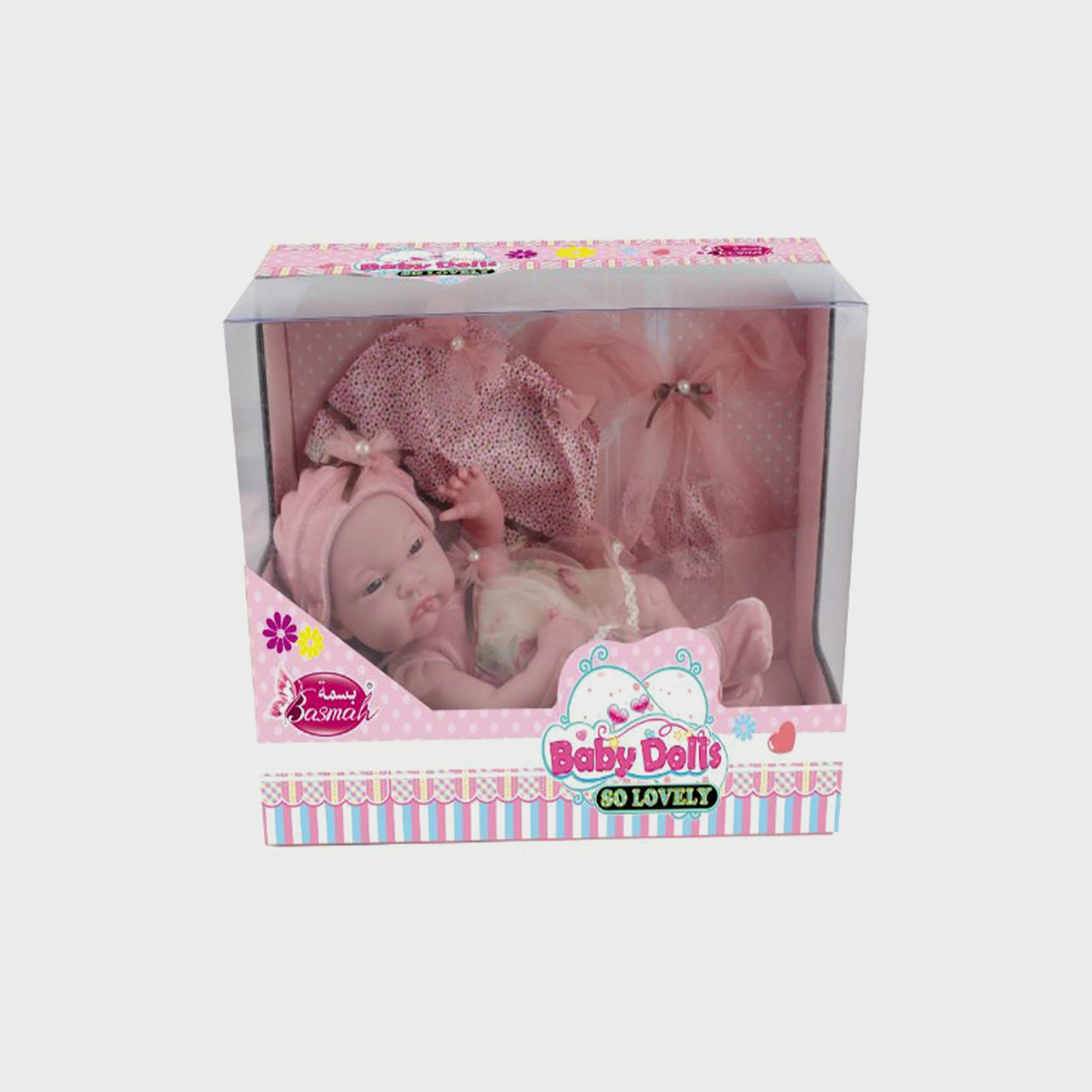 Basmah 12-Inch Doll With Clothes, Pink-toys-dollsandplaysets-dolls-image-5