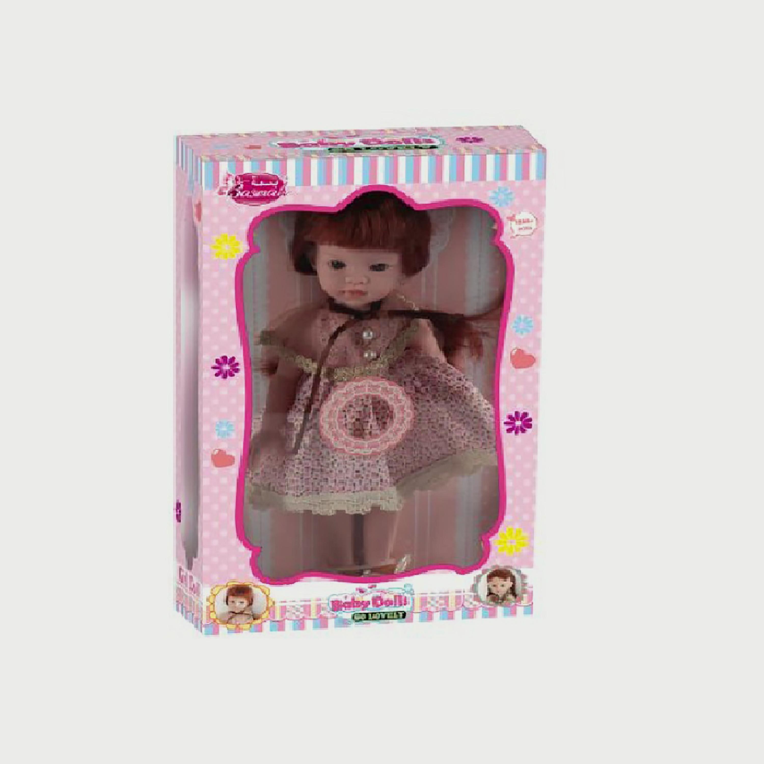 Basmah 12-Inch Doll, White/Orange-toys-dollsandplaysets-dolls-image-1