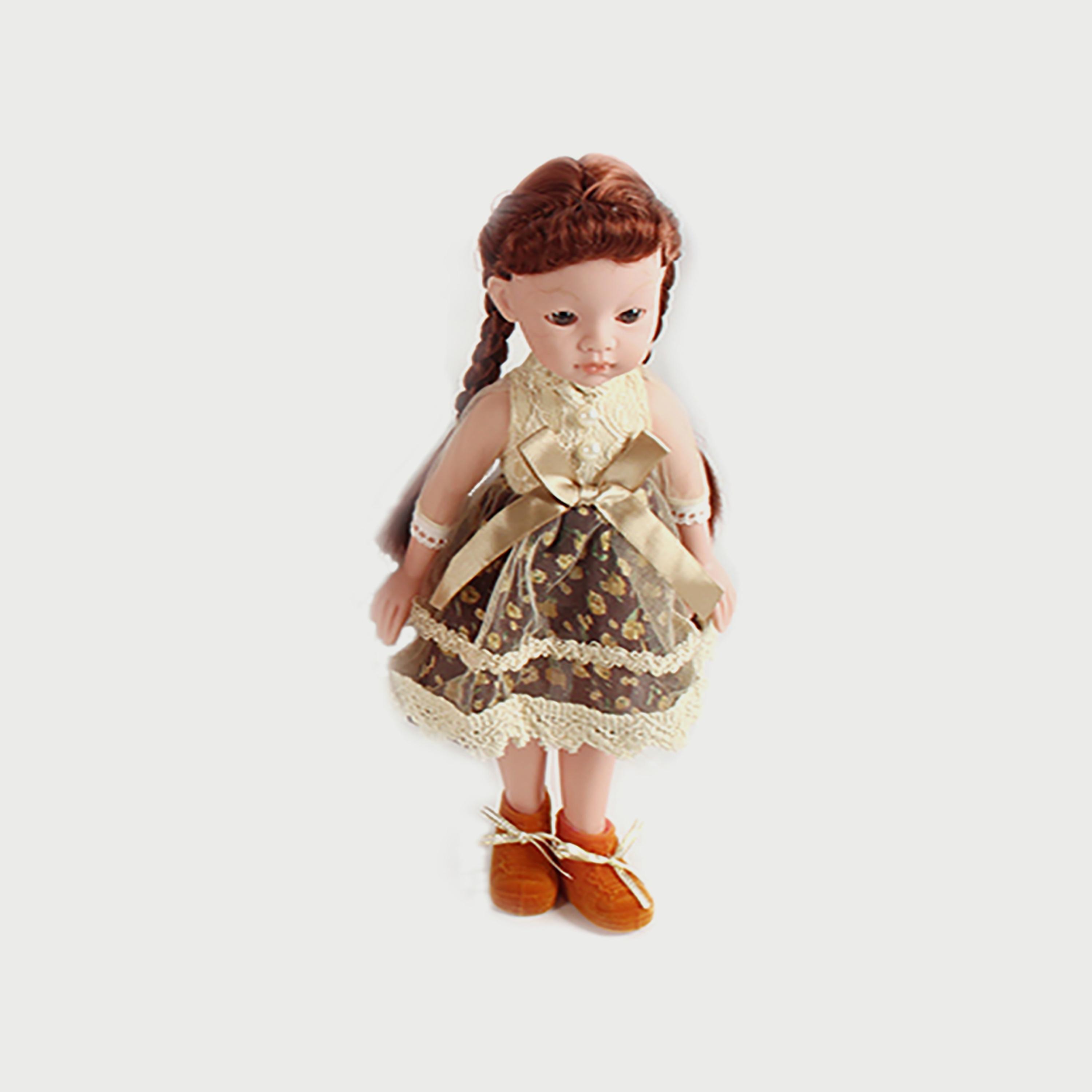 دمية بسمة مقاس 12 بوصة، بني / برتقالي-toys-dollsandplaysets-dolls-image-1