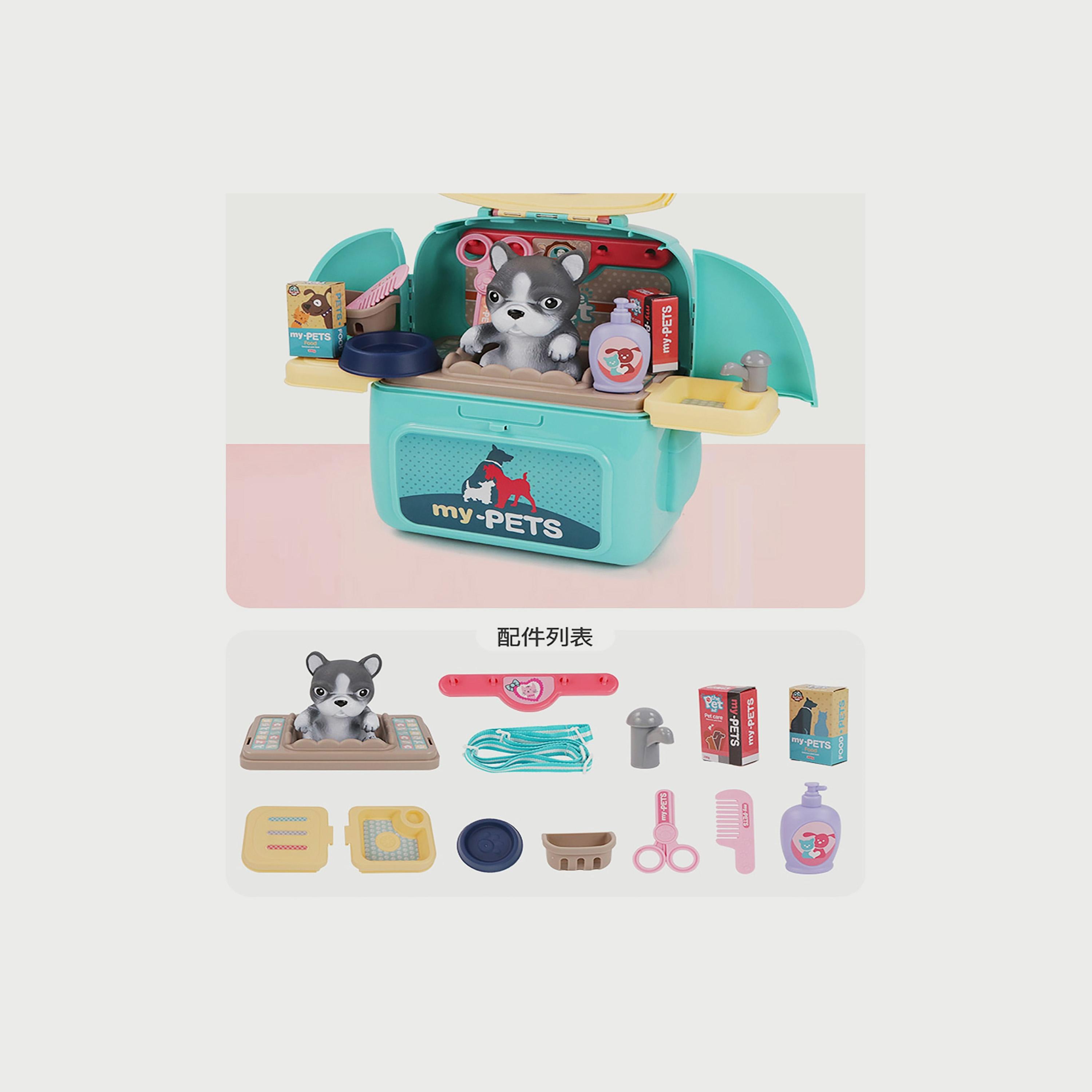 مجموعة بسمة للحيوانات الأليفة 2 في 1، كلب-toys-roleplay-petcareplaysets-image-3