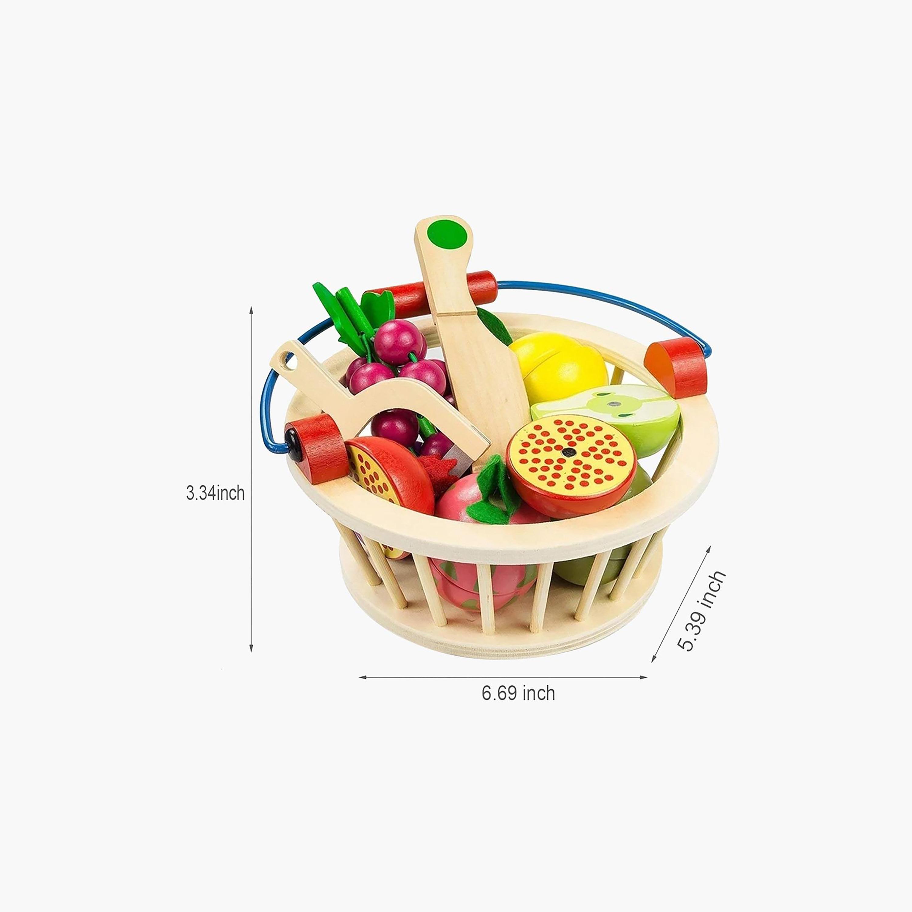 Basmah Wooden Fruit and Vegetable Playset with Basket-toys-roleplay-playfoods-image-4