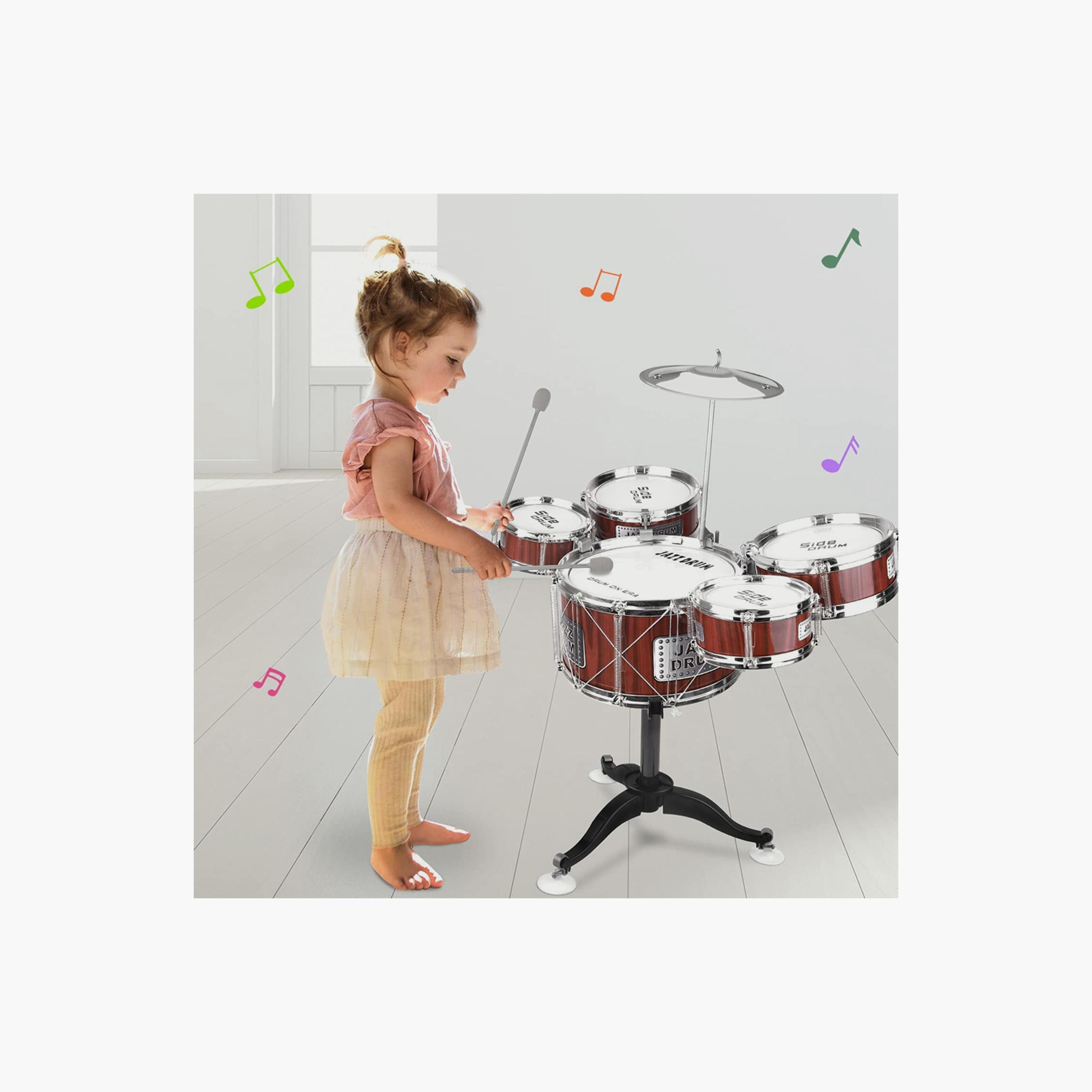 طبول موسيقي جاز من فاميلي سنتر-toys-educational-musicaltoys-image-3